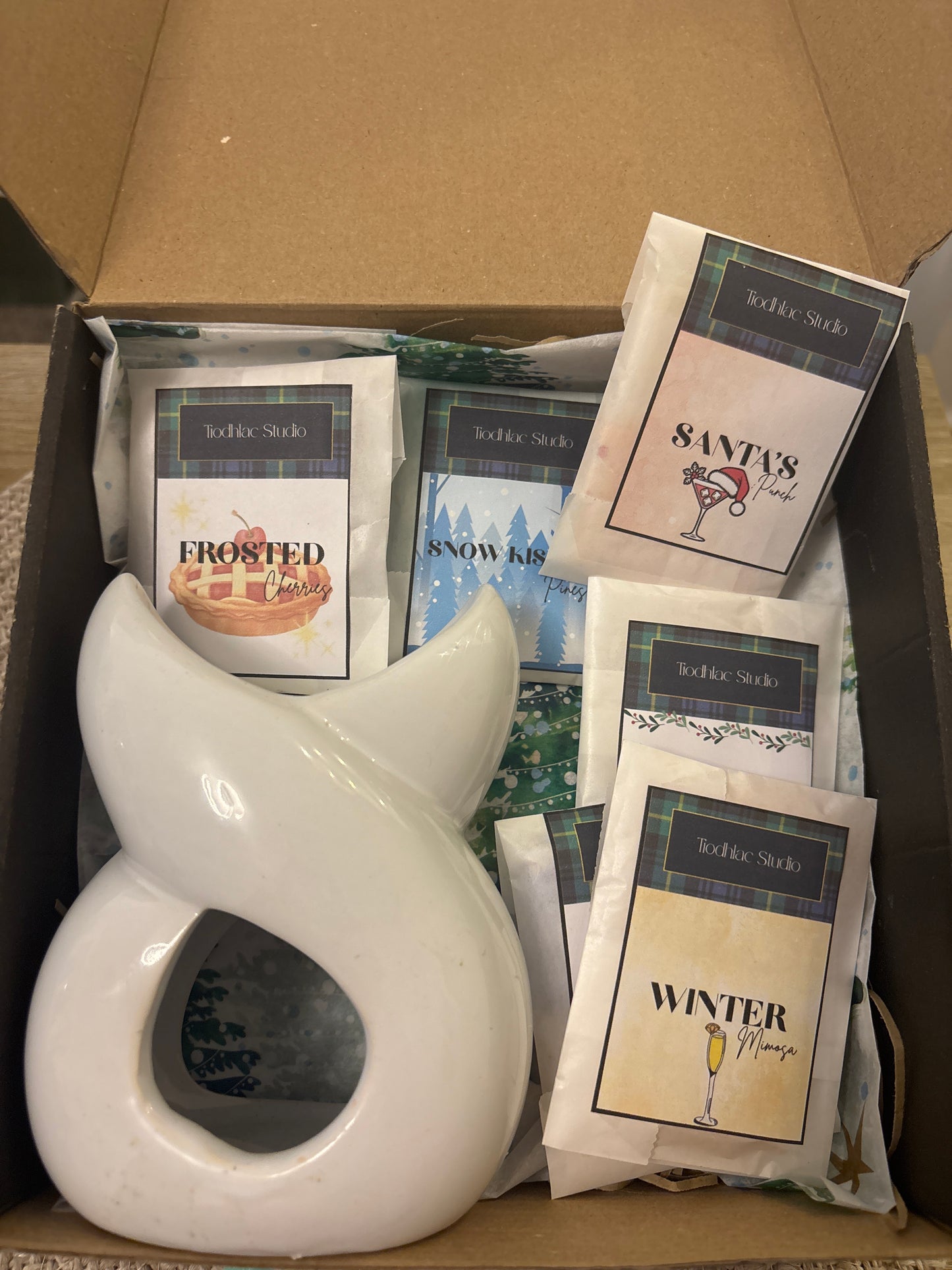 Tìodhlac Studio Christmas Wax Melt Collection