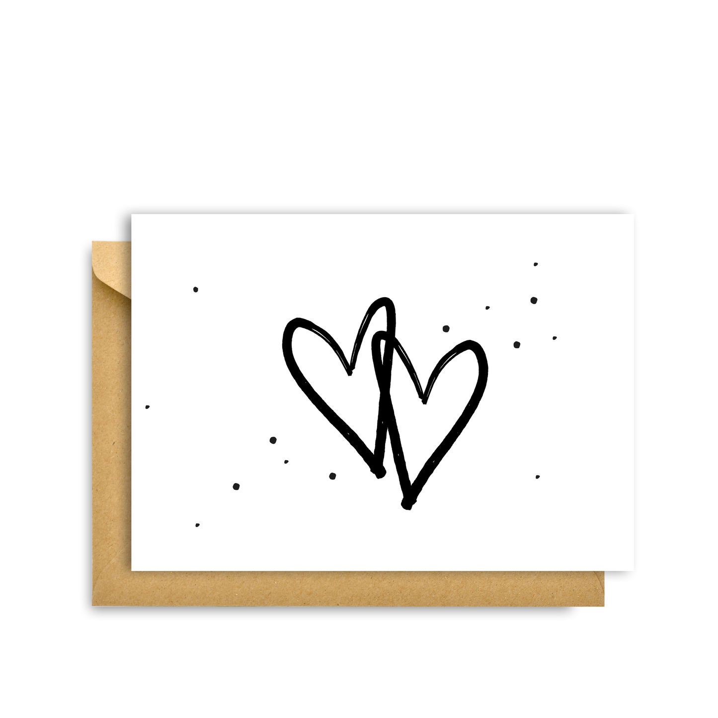 HEARTS & INITIALS CARD