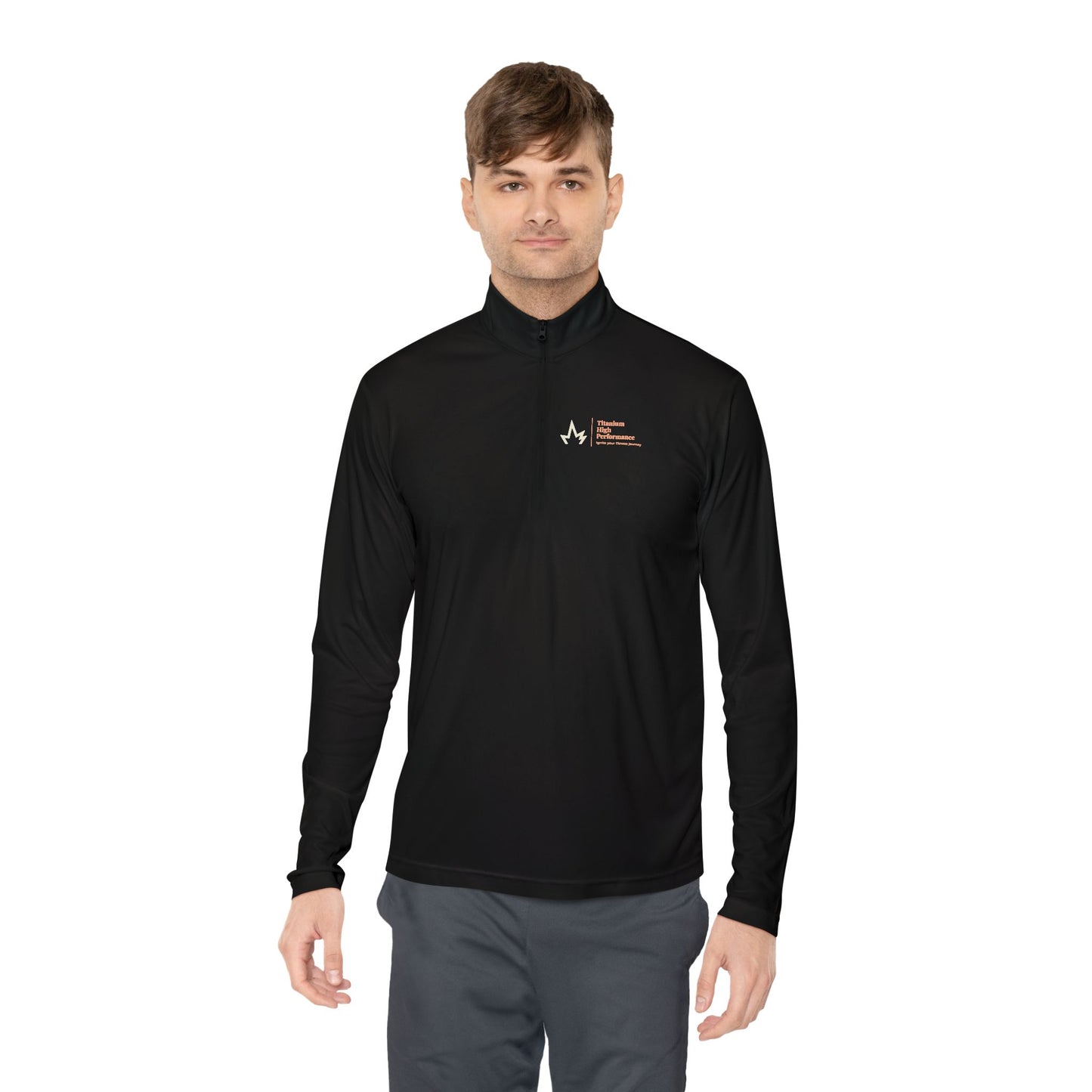 Titanium High Performance Unisex Quarter-Zip Pullover