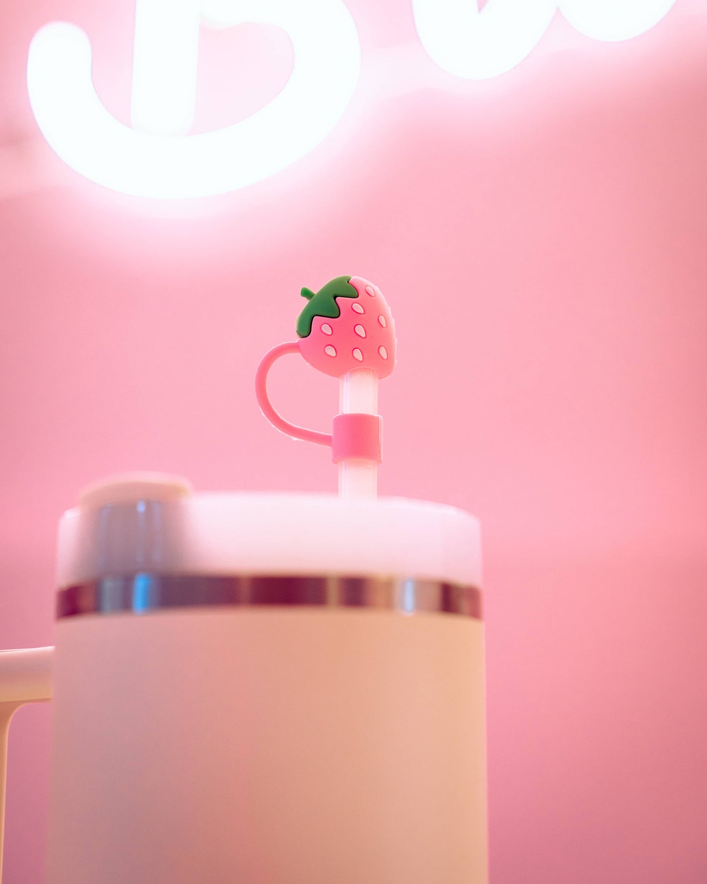 Straw Topper - Strawberry