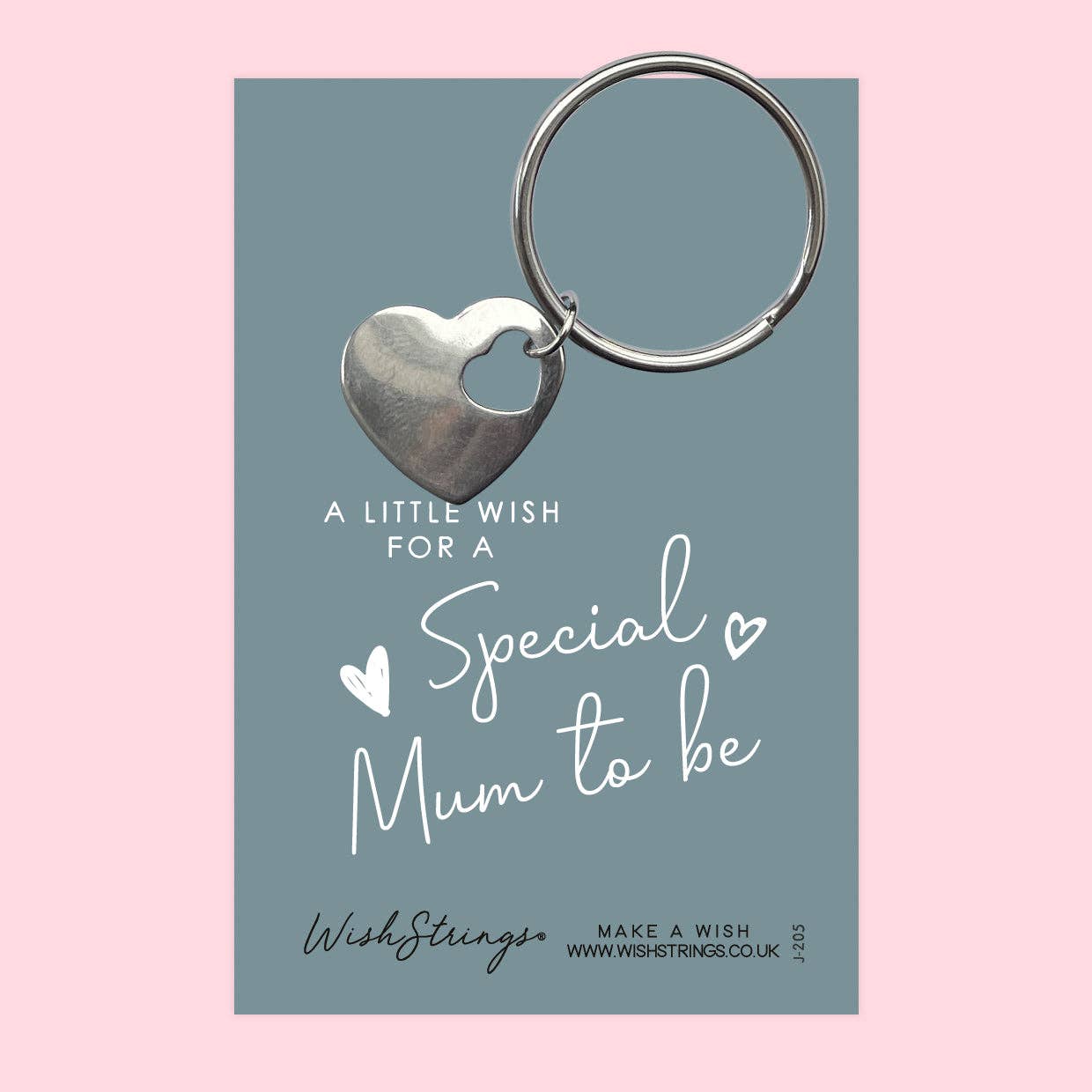 MUM TO BE - HEART KEYRING