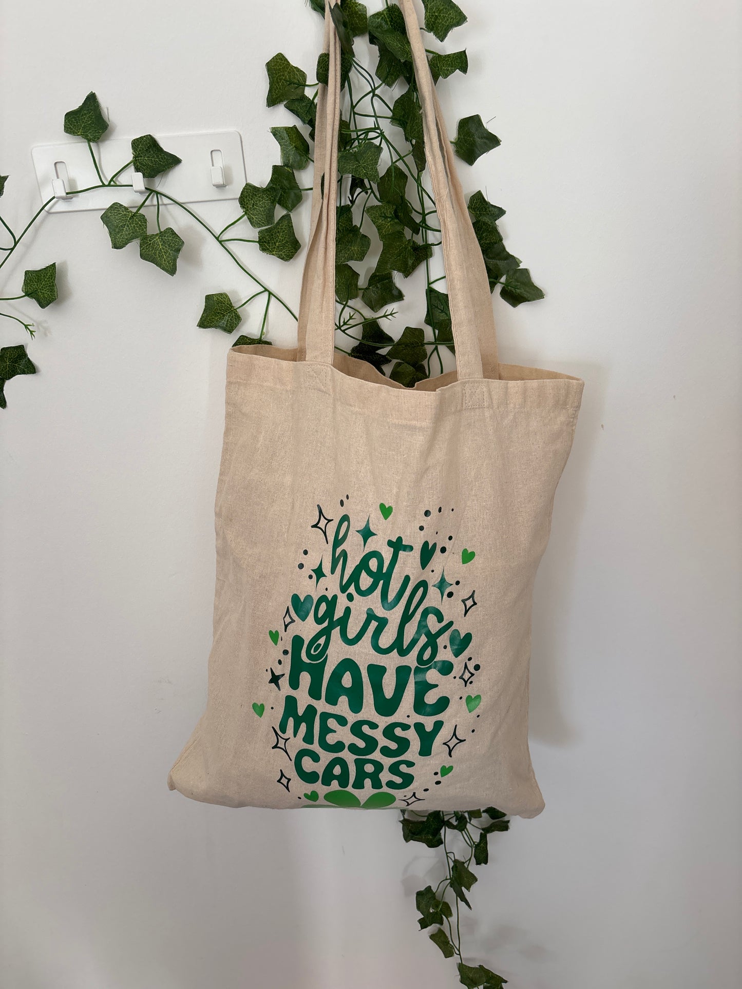 Hot Girls have messy cars Tote Bag