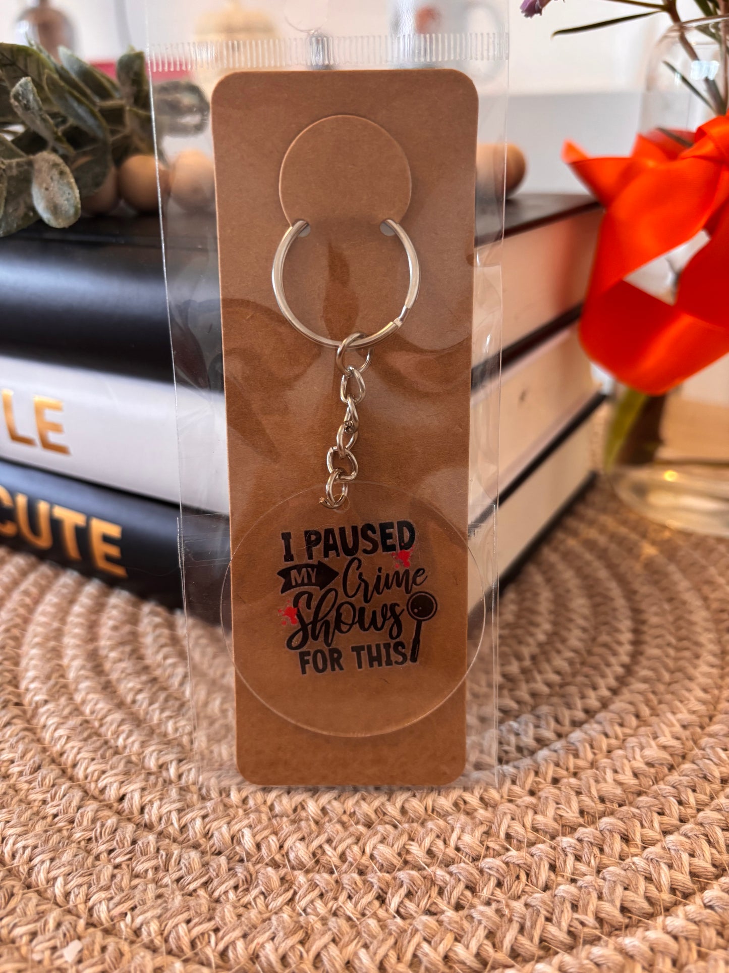 True Crime Keyrings – Crafty Creations Collection