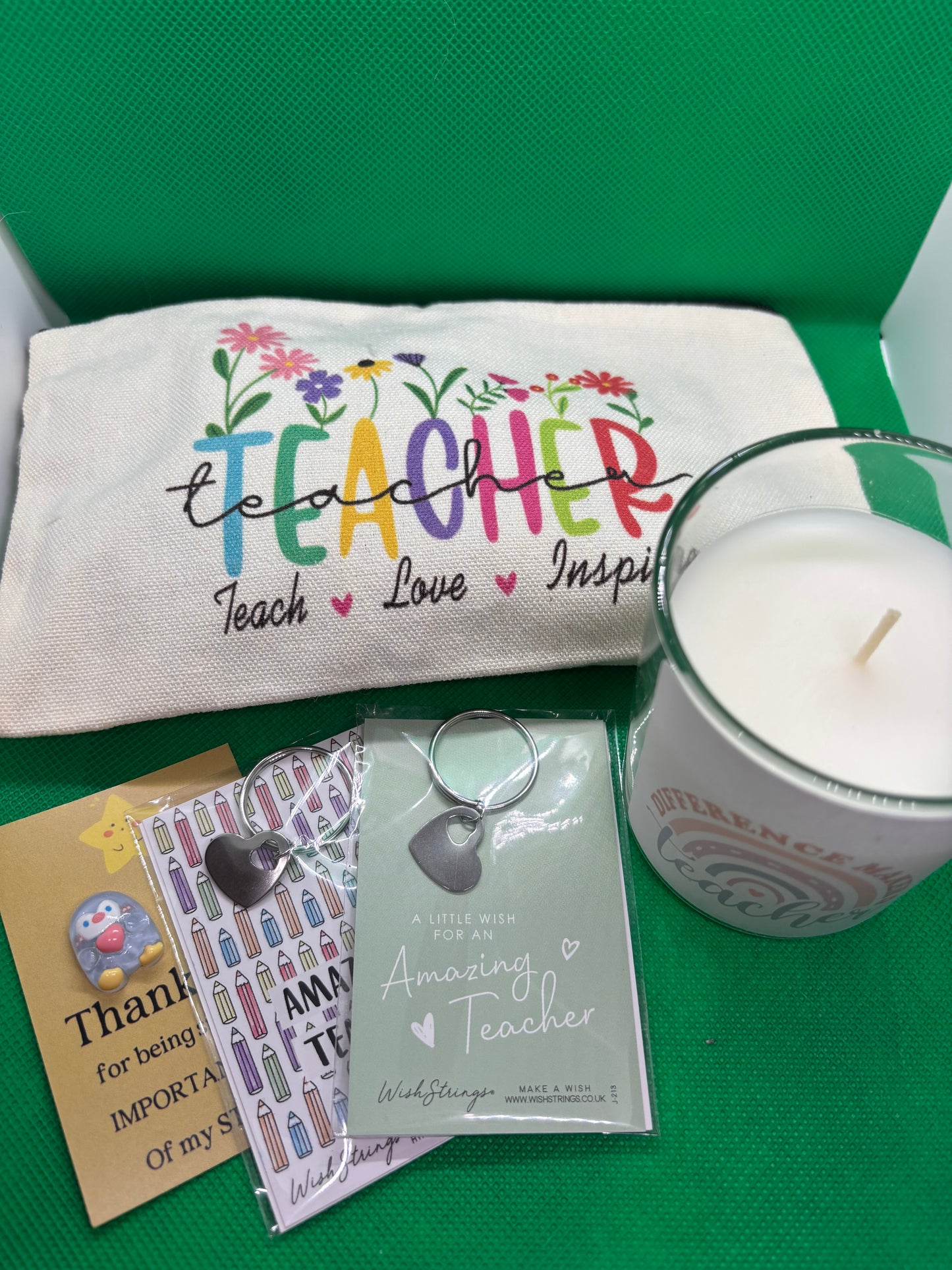 Amazing Teacher Gift Box with Candle