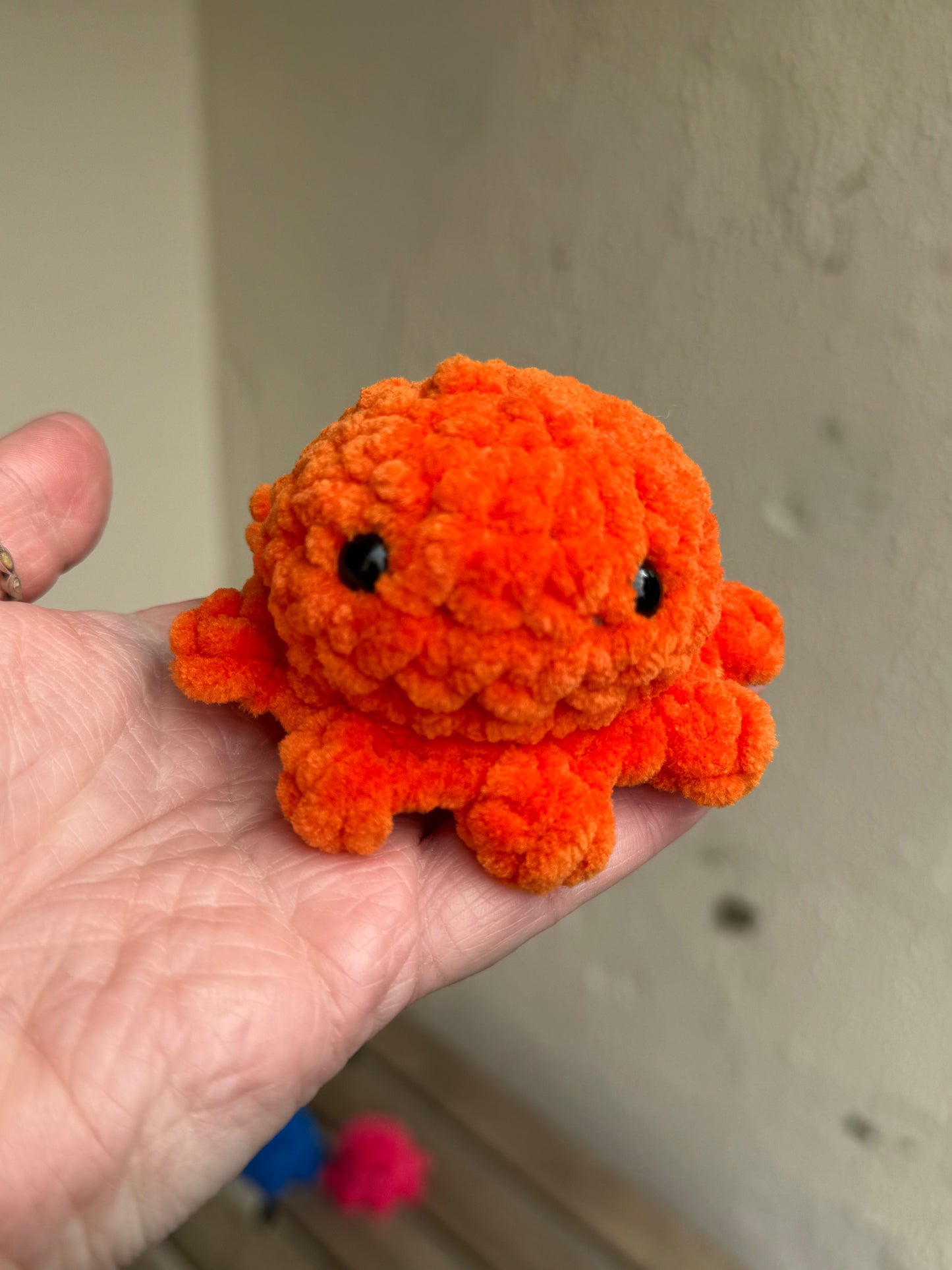 Otto the Mini Octopus Plush – Soft Crochet Octopus Toy
