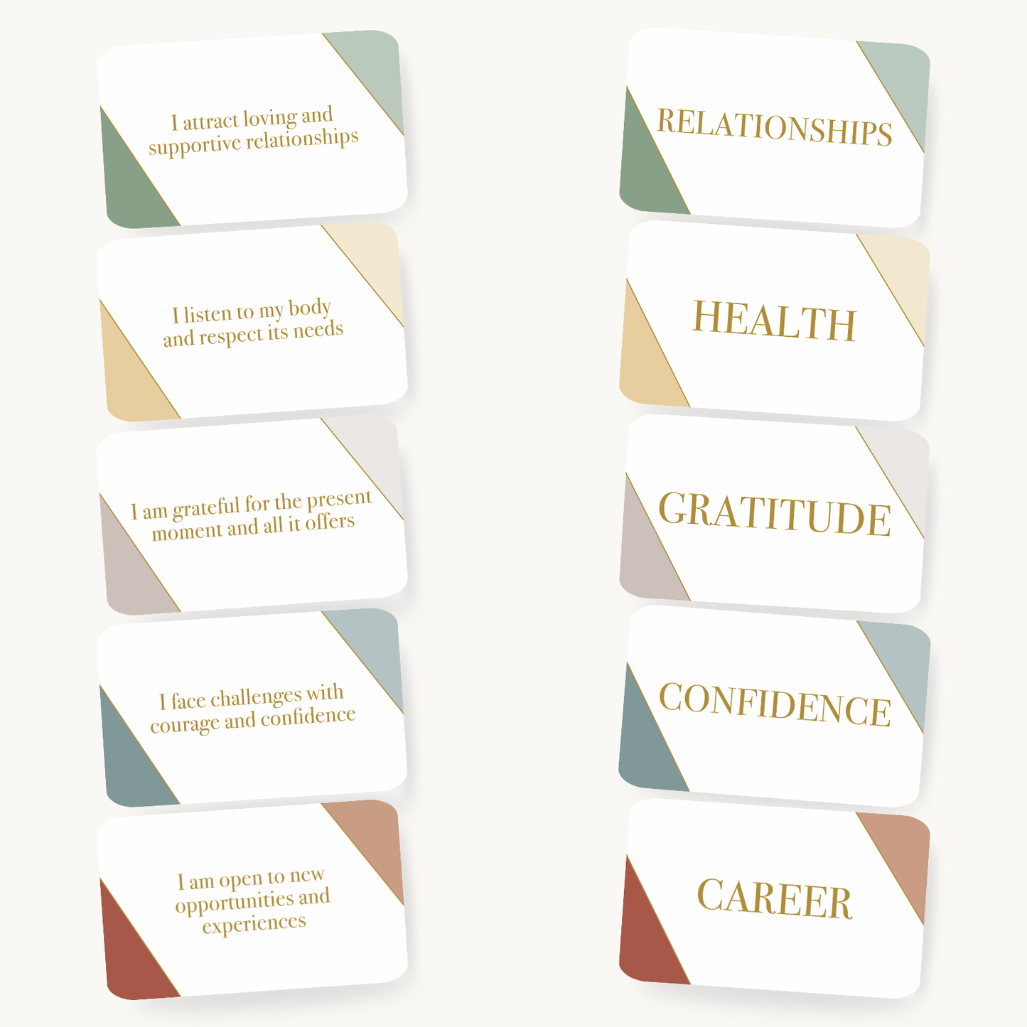 Mind Cards: The Affirmations – Daily Positive Prompt Deck