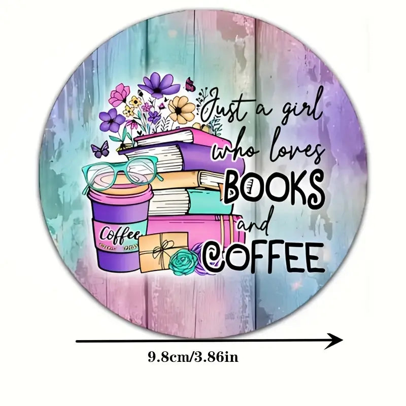 Wooden Coasters for Book Lovers