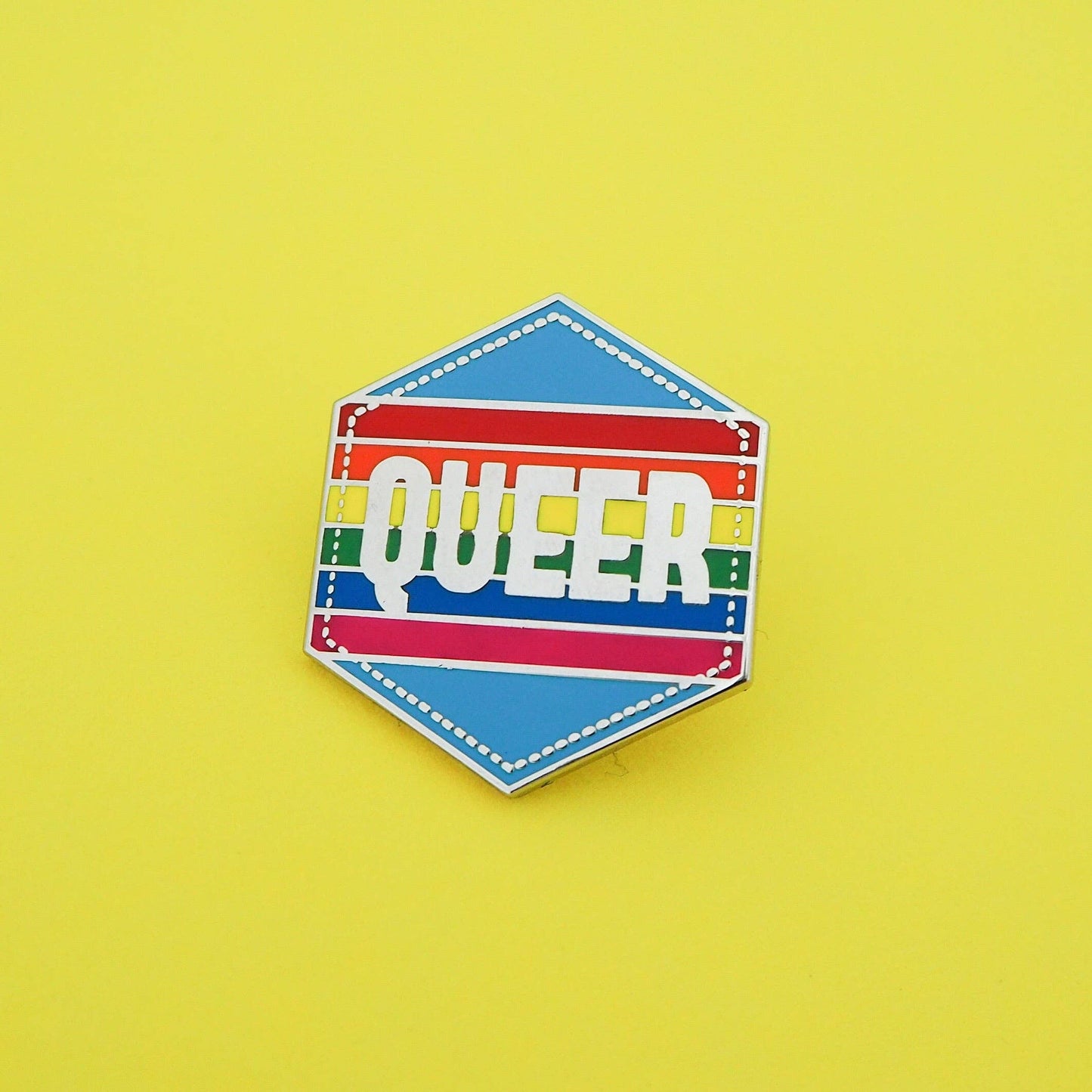 Queer Rainbow - Enamel Pin
