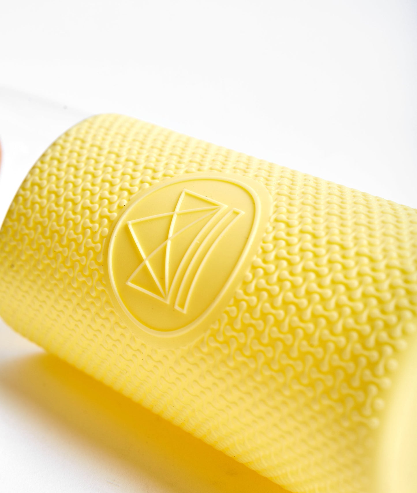 Reusable Yellow Glass Water Bottle