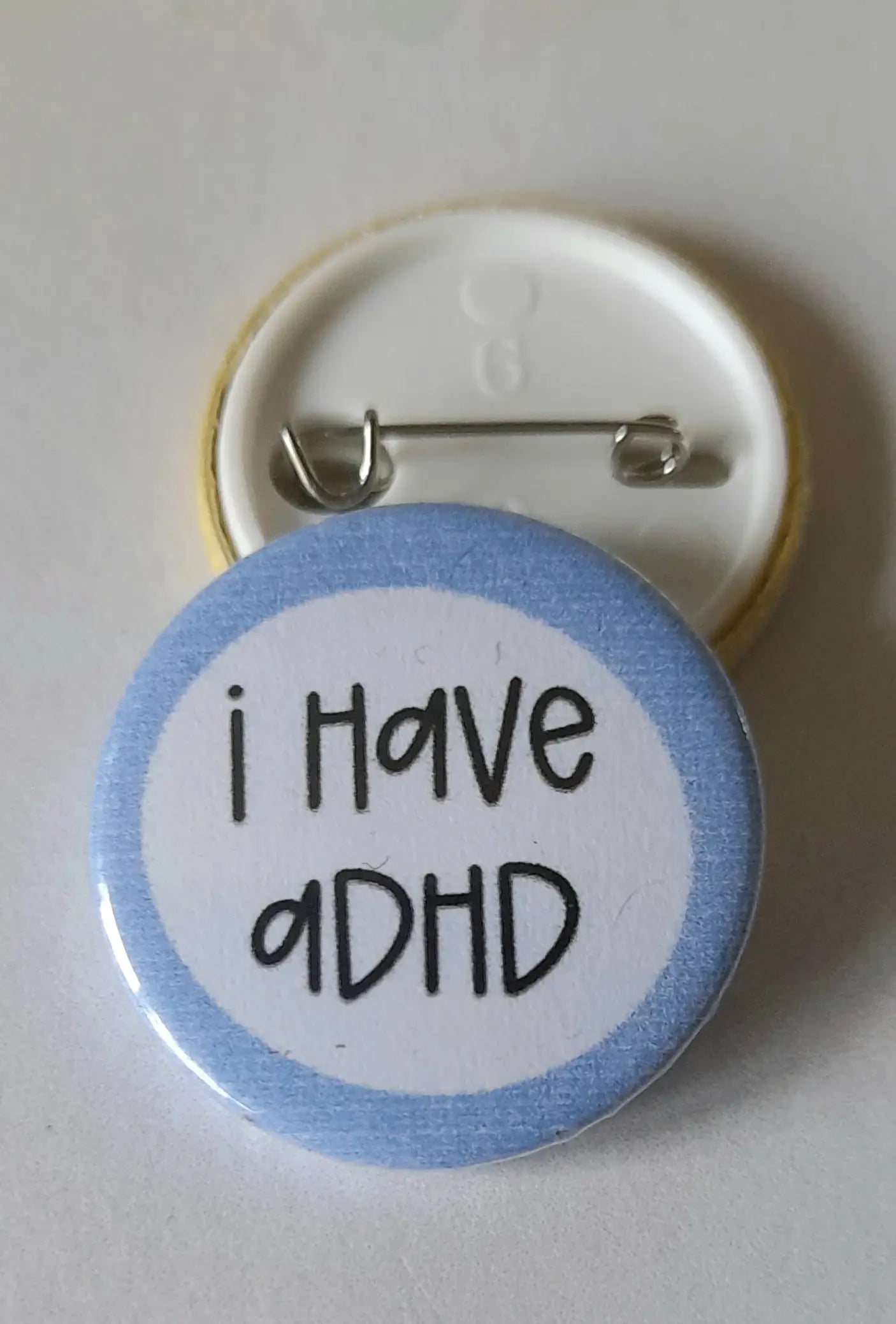 Hidden Disability Badge | ADHD Awareness Pin