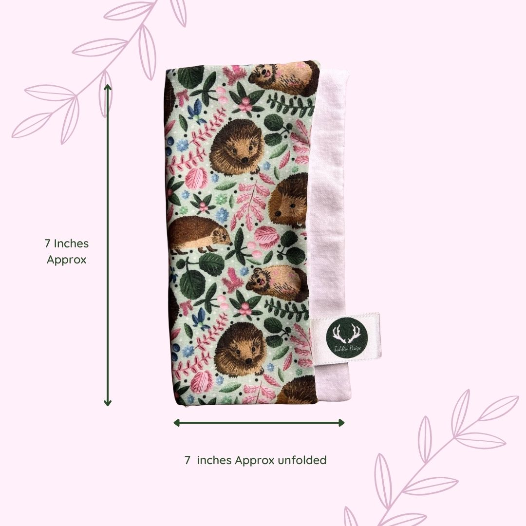 Hedgehog Reusable Face Cloth