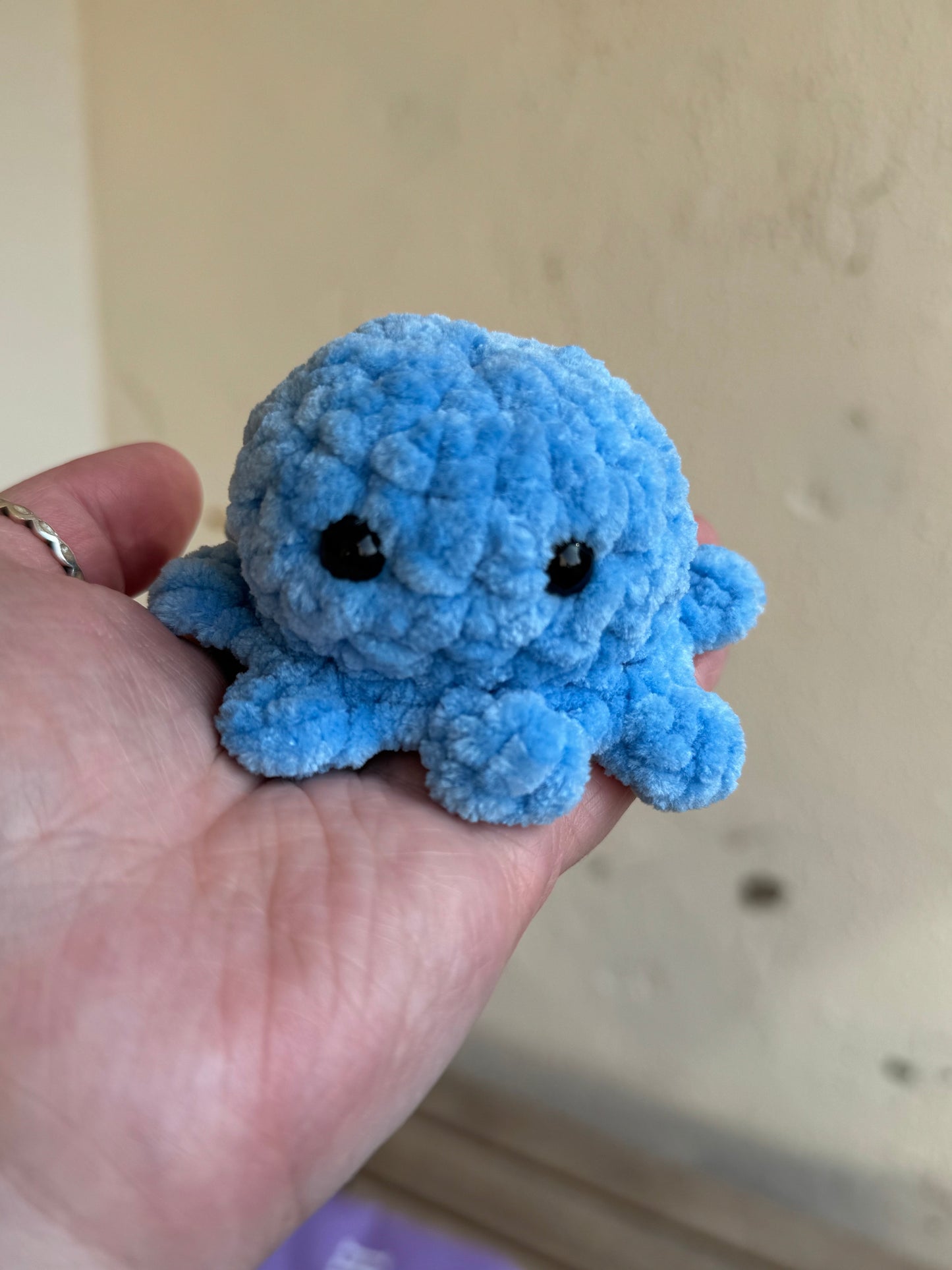 Otto the Mini Octopus Plush – Soft Crochet Octopus Toy