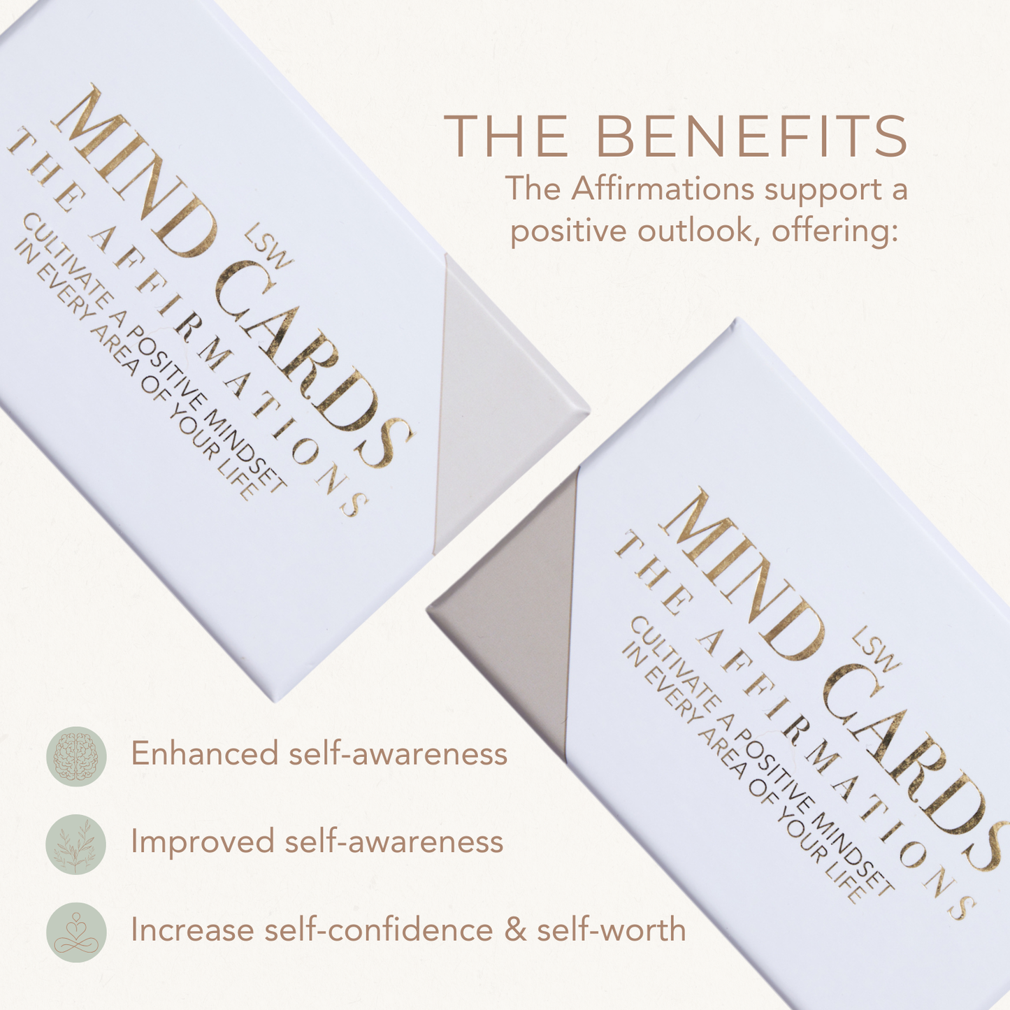 Mind Cards: The Affirmations – Daily Positive Prompt Deck