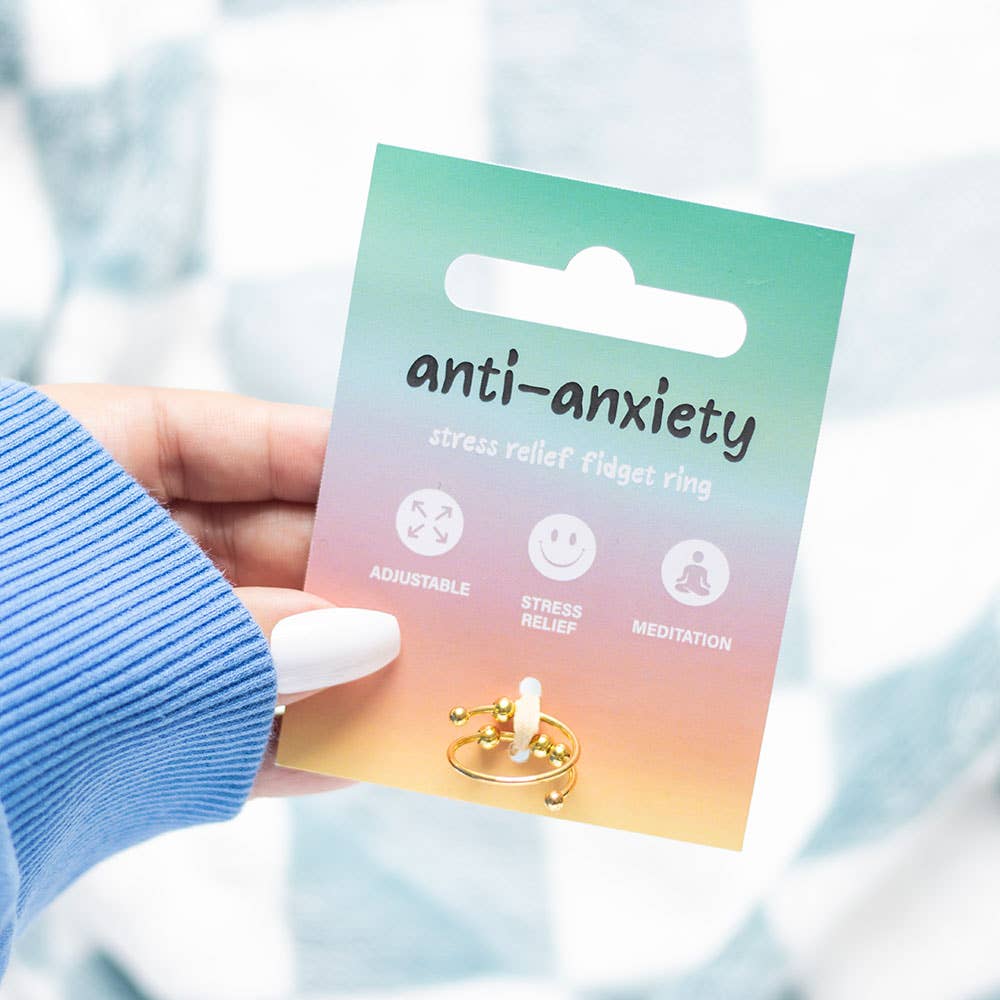 Anti-Anxiety Fidget Ring - Tiodhlac Studio
