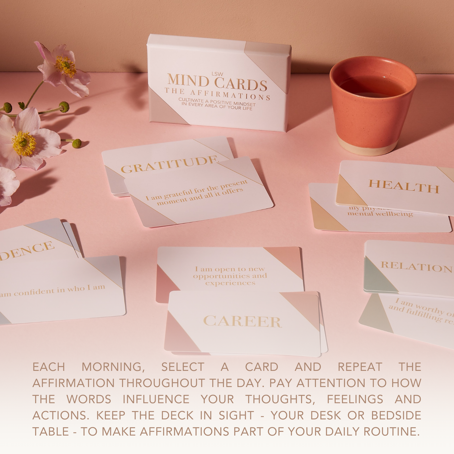 Mind Cards: The Affirmations – Daily Positive Prompt Deck