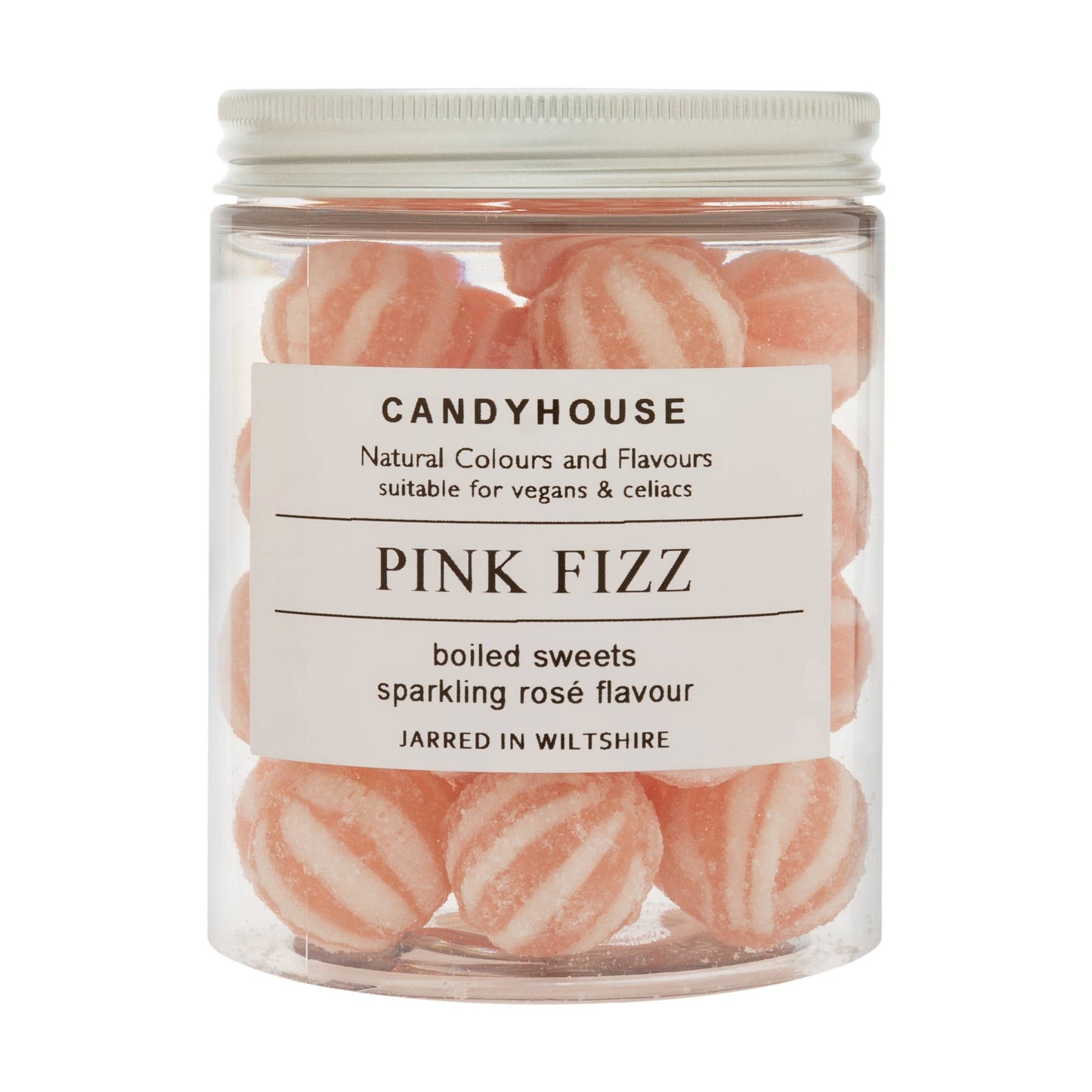 Pink Fizz Hard Boiled Sweets - Tiodhlac Studio