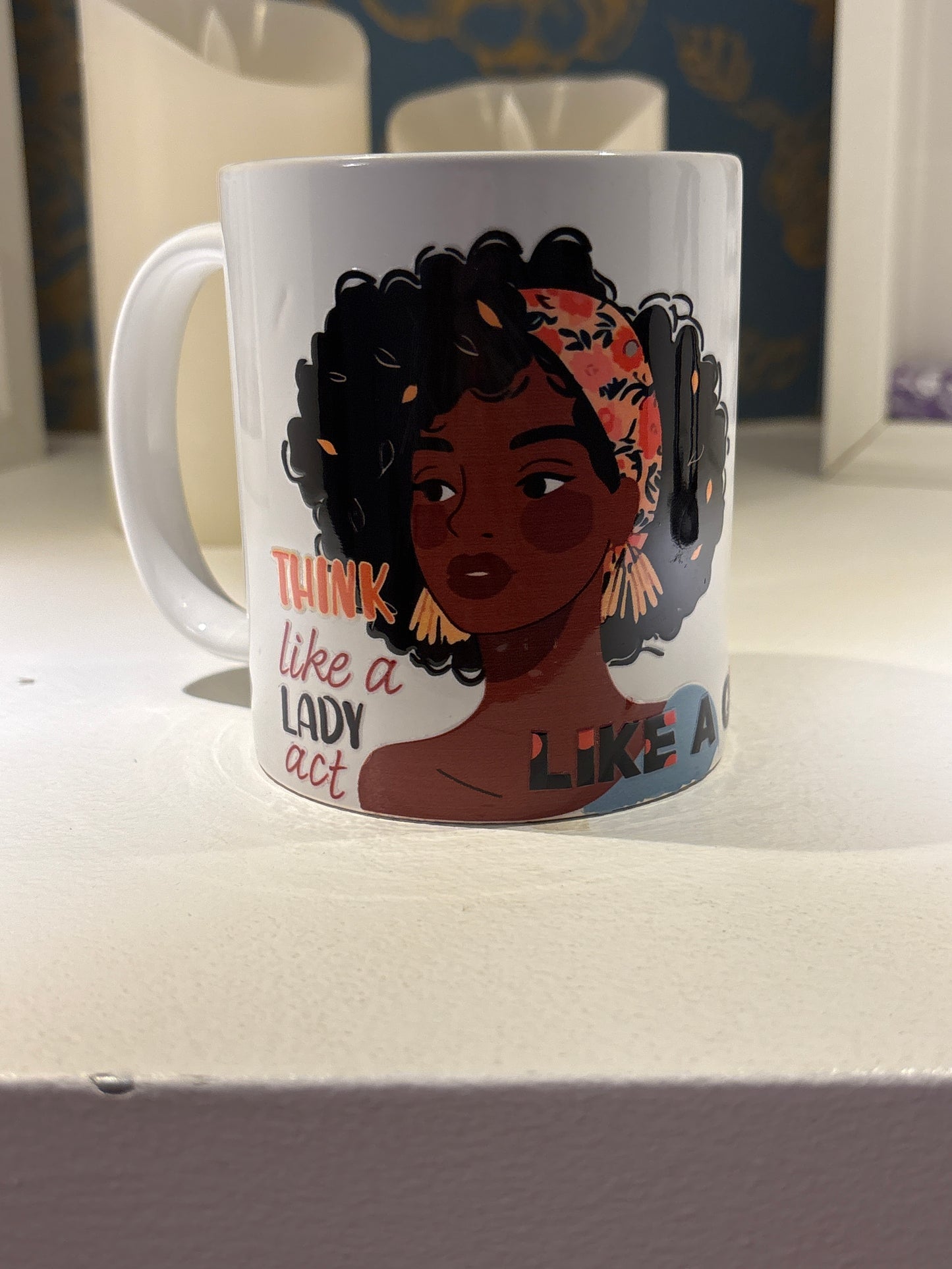 Mug with Decorative Decal