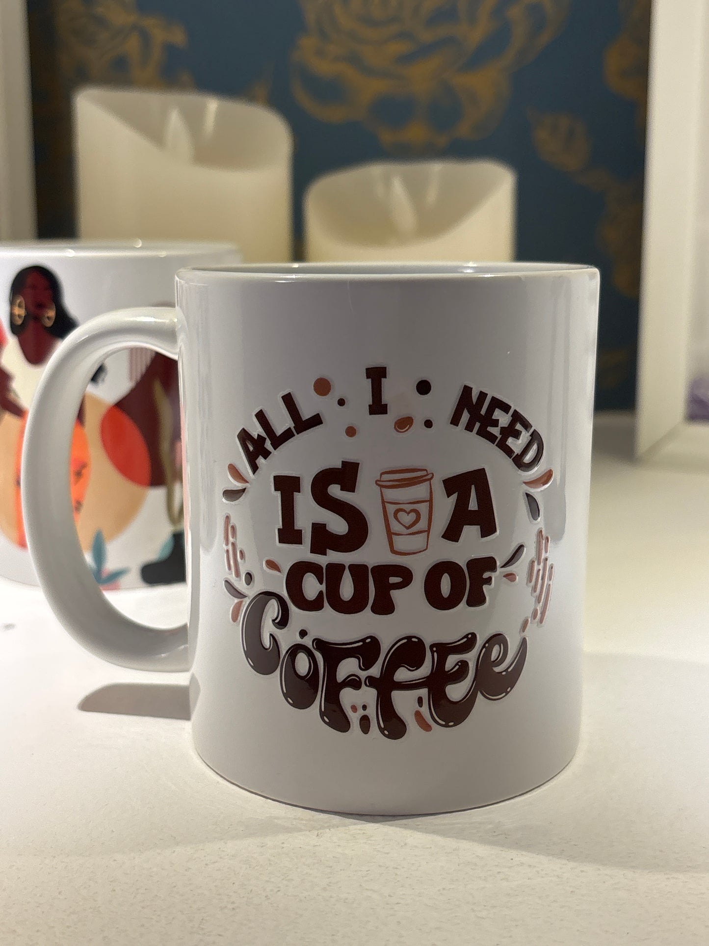 Mug with Decorative Decal