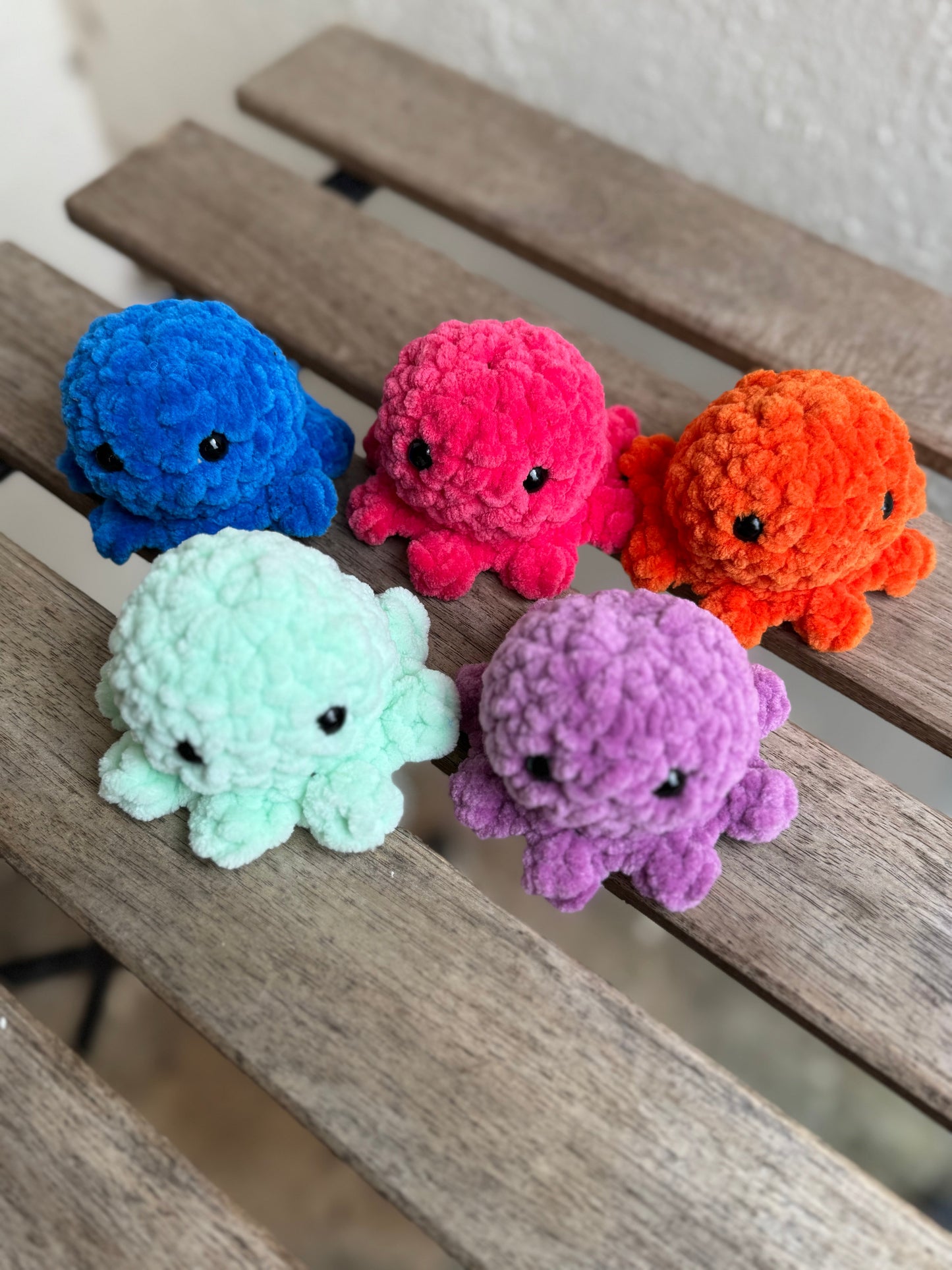Otto the Mini Octopus Plush – Soft Crochet Octopus Toy