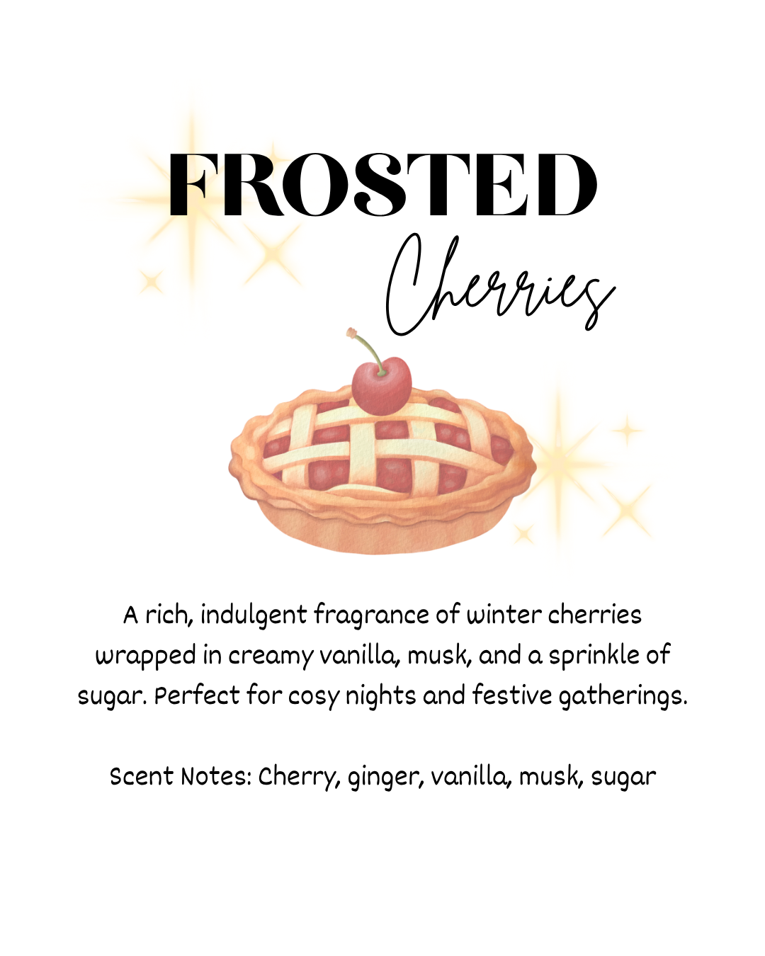 Frosted Cherries Wax Melts