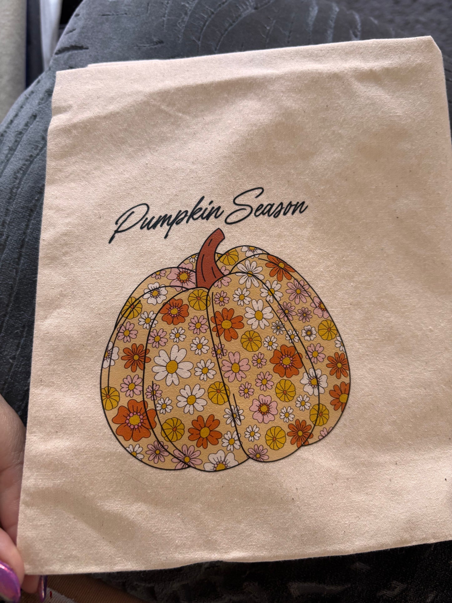 Pumpkin Season Tote Bag