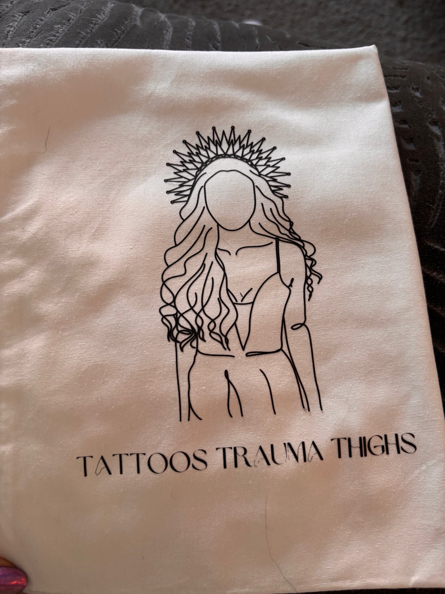 Tattoos Trauma Thighs Tote Bag