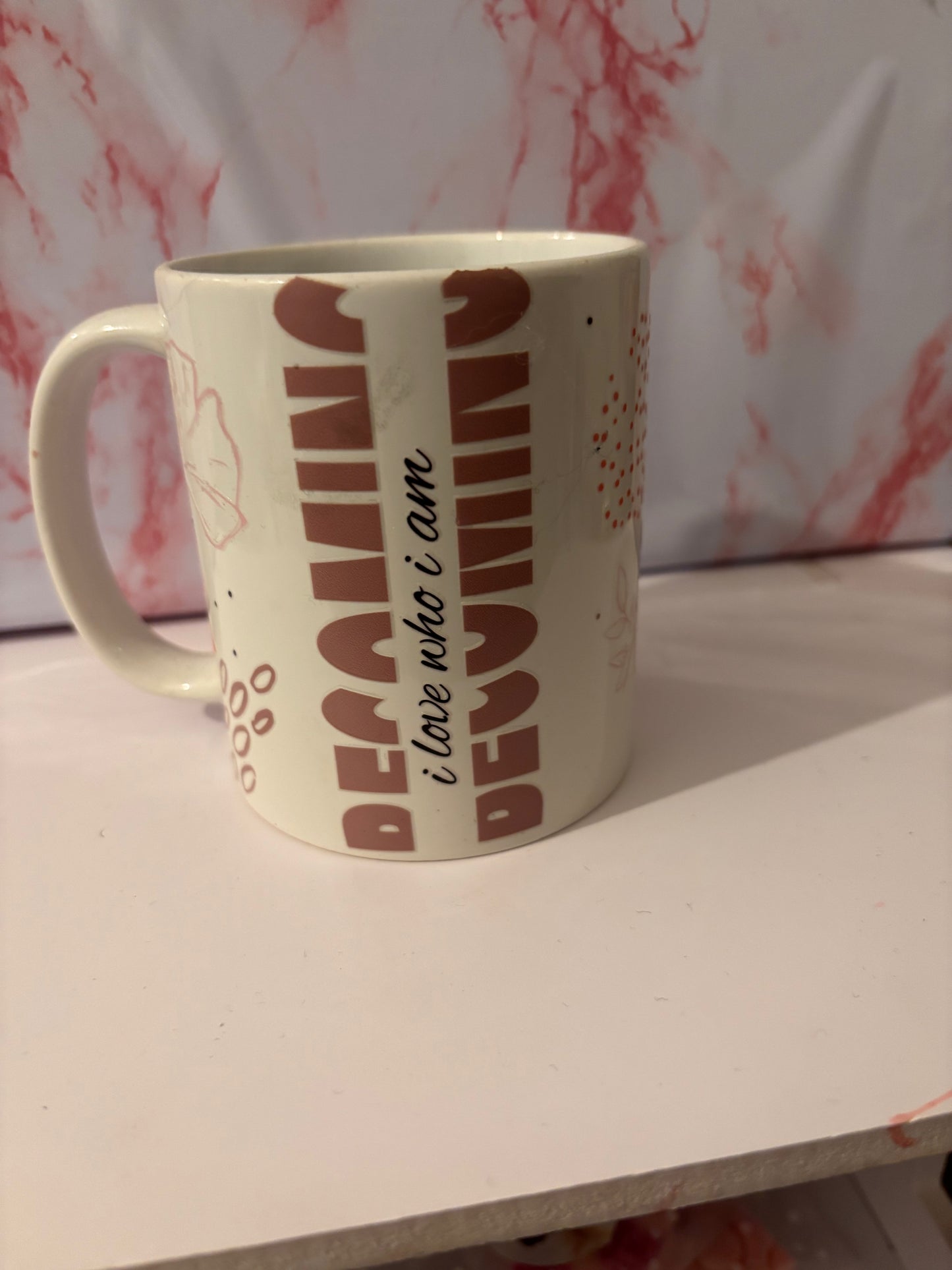 Mug with Decorative Decal
