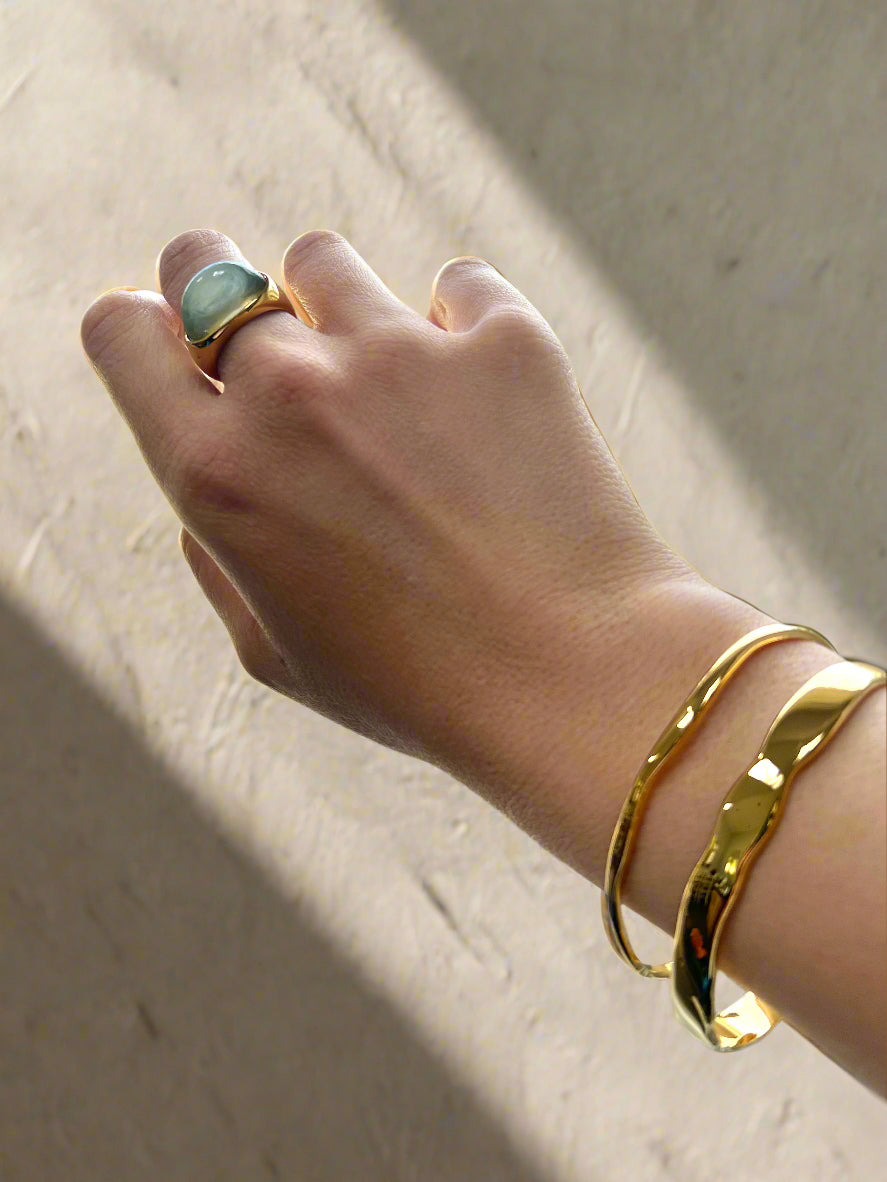 New Jade Chunky Ring