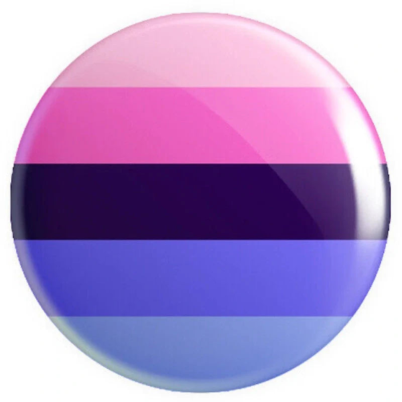 Omnisexual Flag Button Badge-0