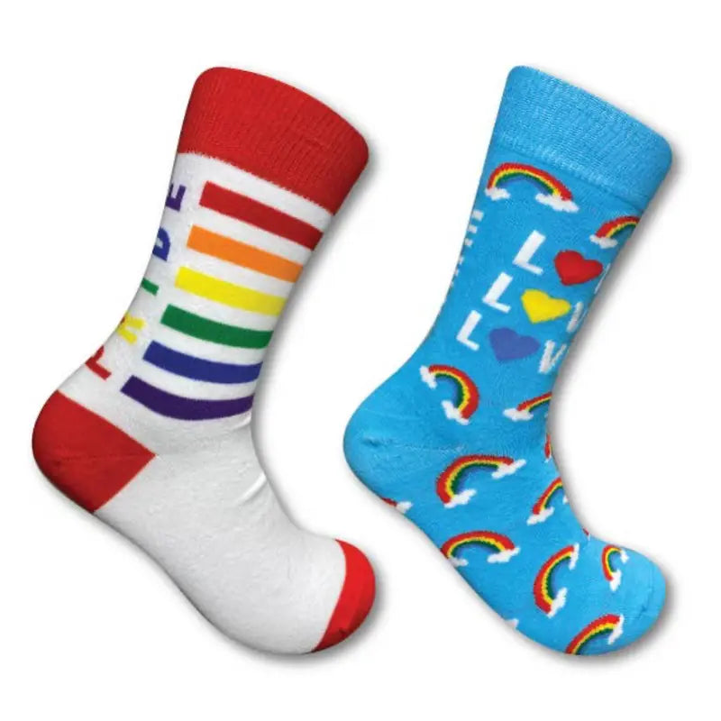 Pride Rainbow Socks Gift Set-1