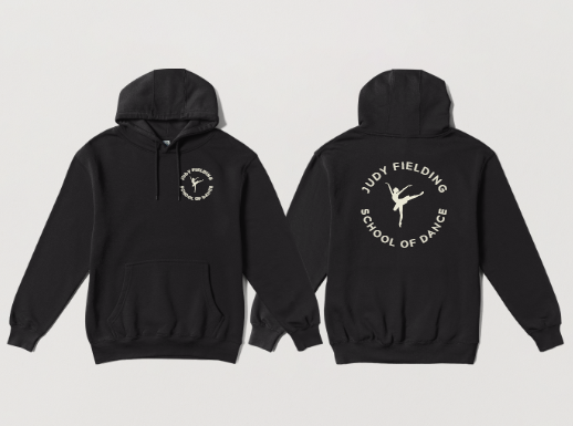 Judy Fielding School of Dance - Kids Hoodie - Tiodhlac Studio