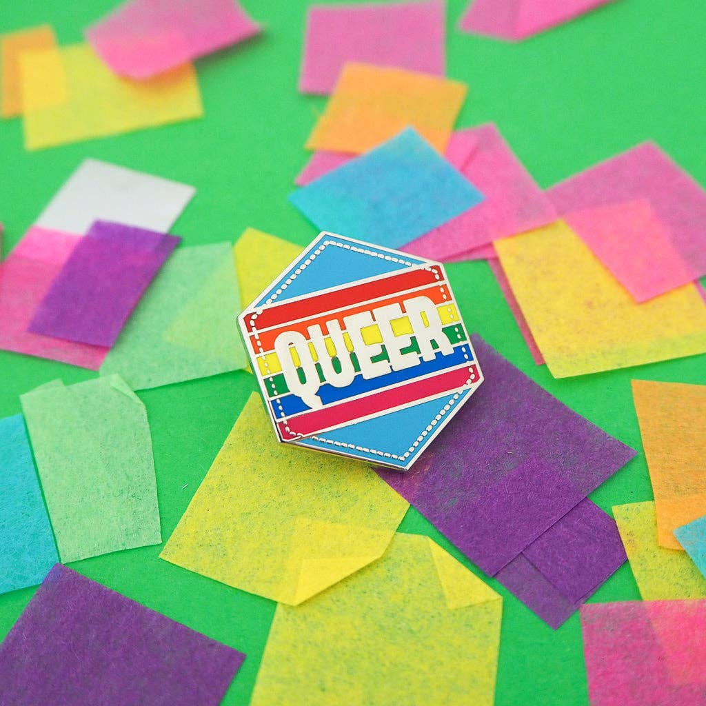 Queer Rainbow - Enamel Pin