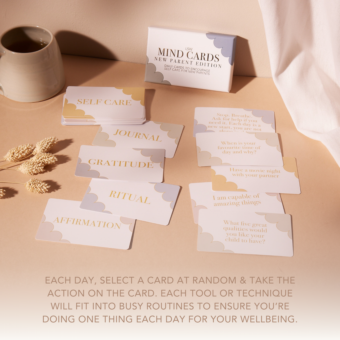 Mind Cards: Parent Edition - Self care for Mum & Dad