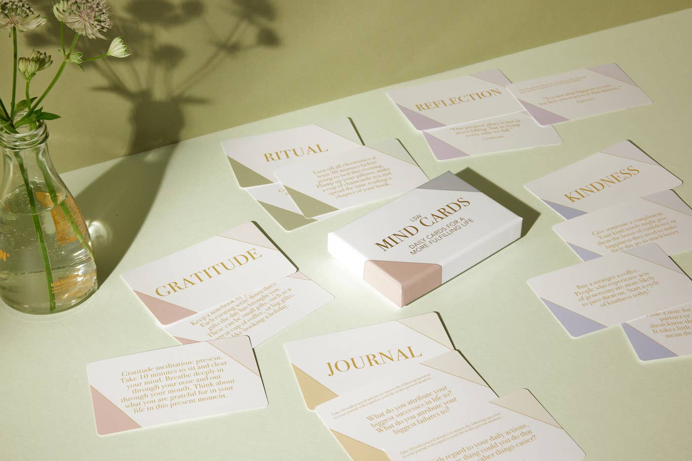 LSW Mind Cards: Daily Mindfulness and Self Care Prompts