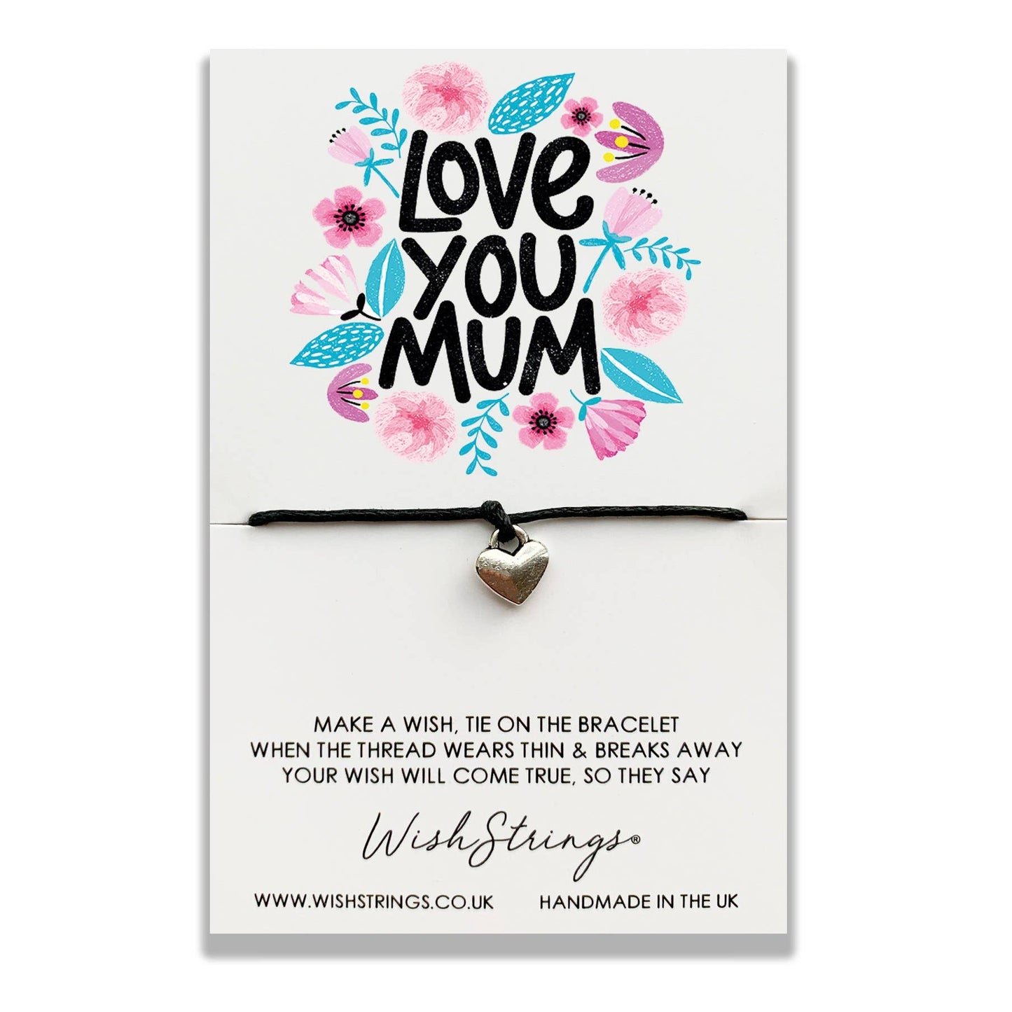 LOVE YOU MUM - WishStrings Wish Bracelet