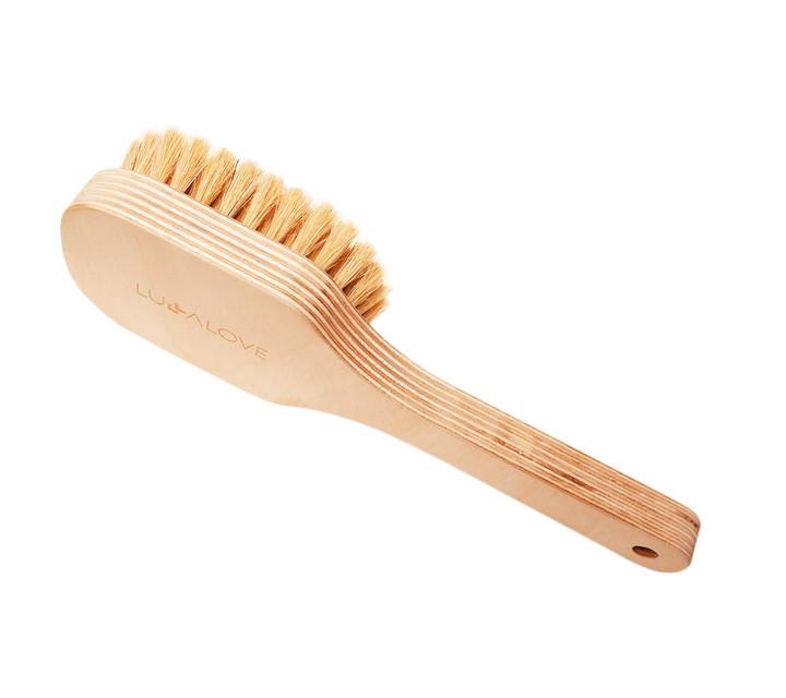 Massage body brush with handle - hard