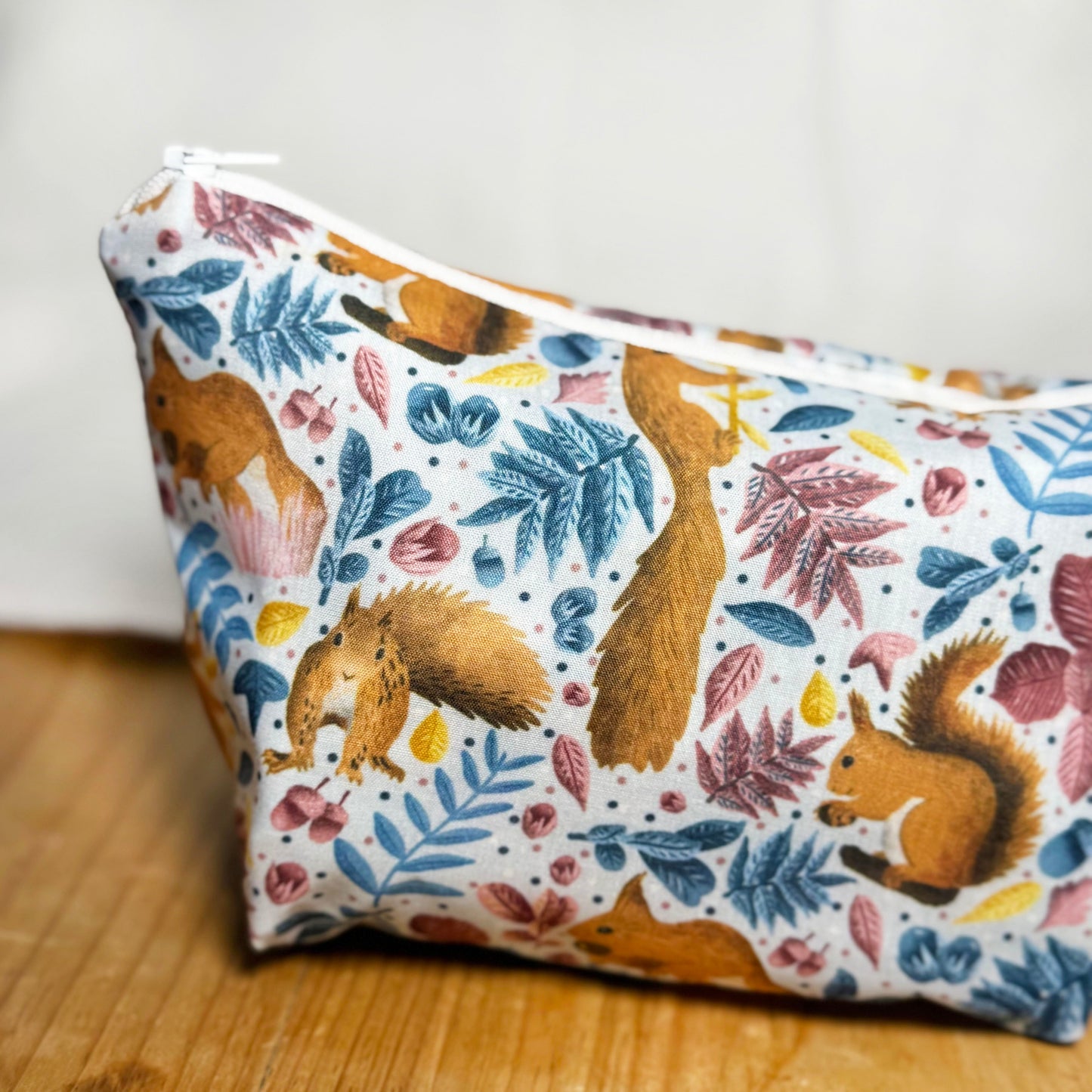 Red Squirrel Toiletry Bag