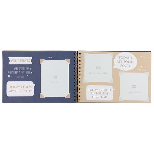 Look At The Stars Baby Memory Book - Tiodhlac Studio