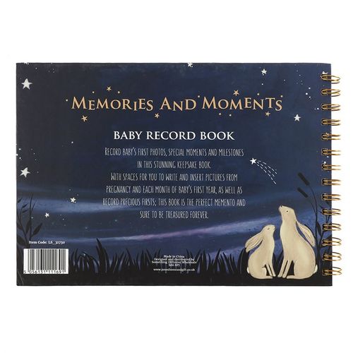 Look At The Stars Baby Memory Book - Tiodhlac Studio