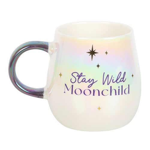 Stay Wild Moon Child Rounded Mug - Tiodhlac Studio