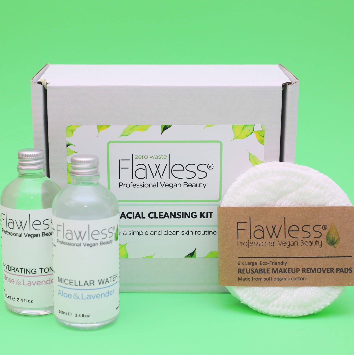 Cleansing Facial Kit - Zero Waste, Plastic Free and Vegan