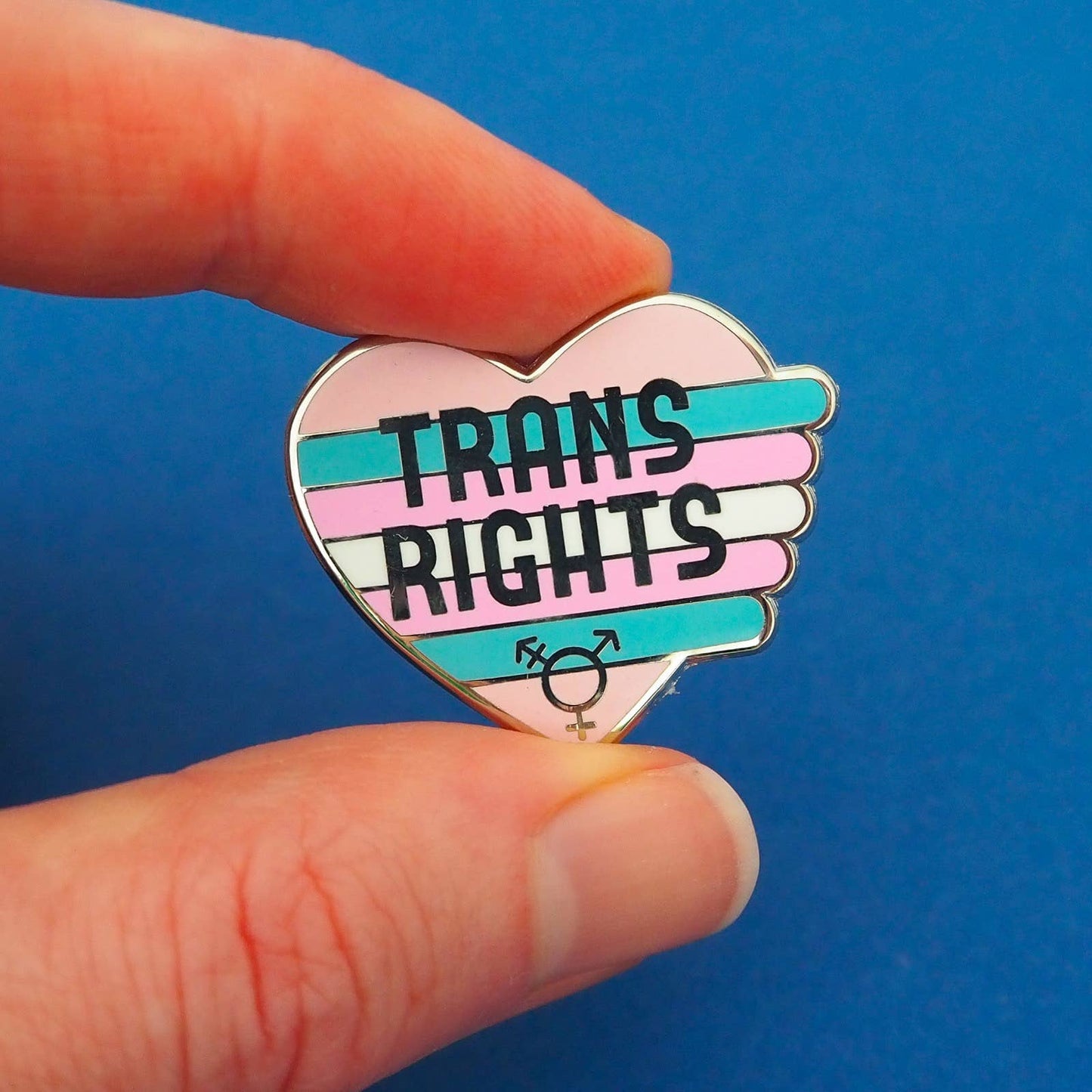 Trans Rights Enamel Pin