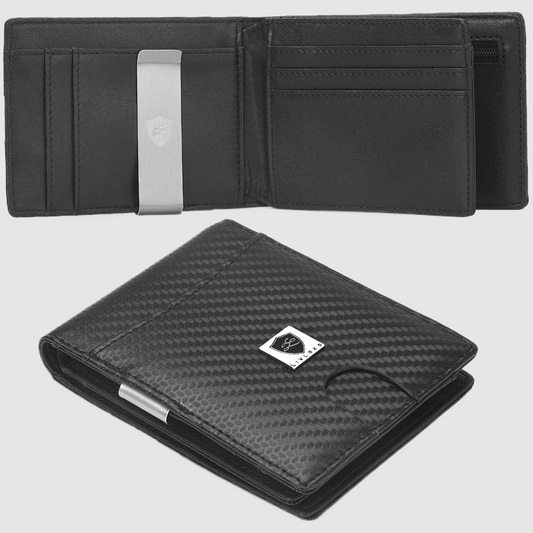 Designer Men's Wallet with Money Clip
