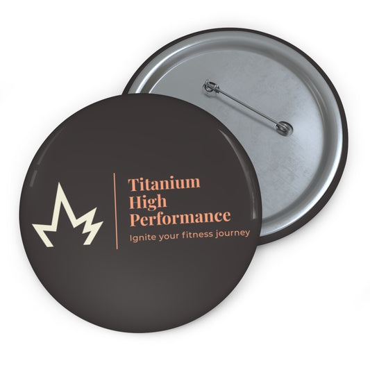 Titanium High Performance - Custom Pin Button -