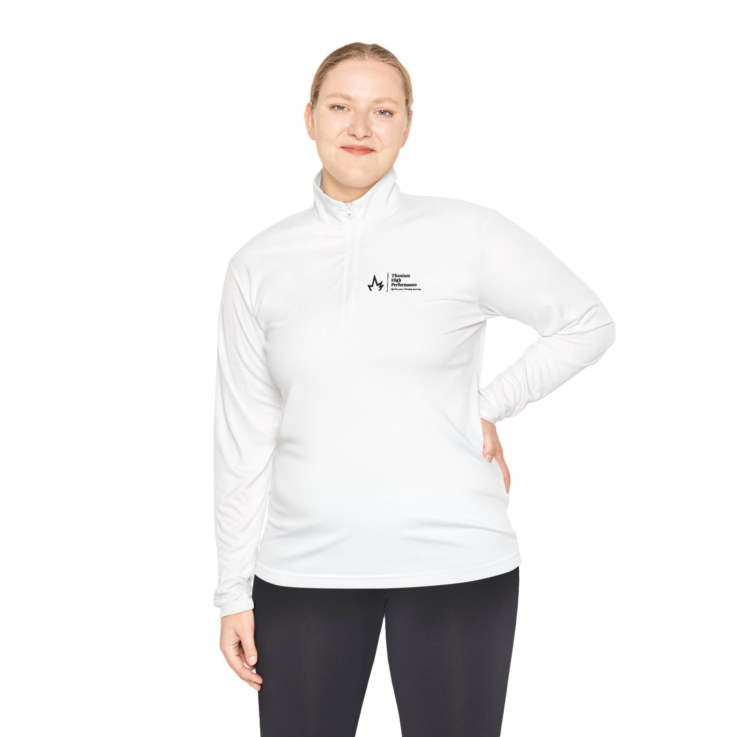 Titanium High Performance Unisex Quarter-Zip Pullover