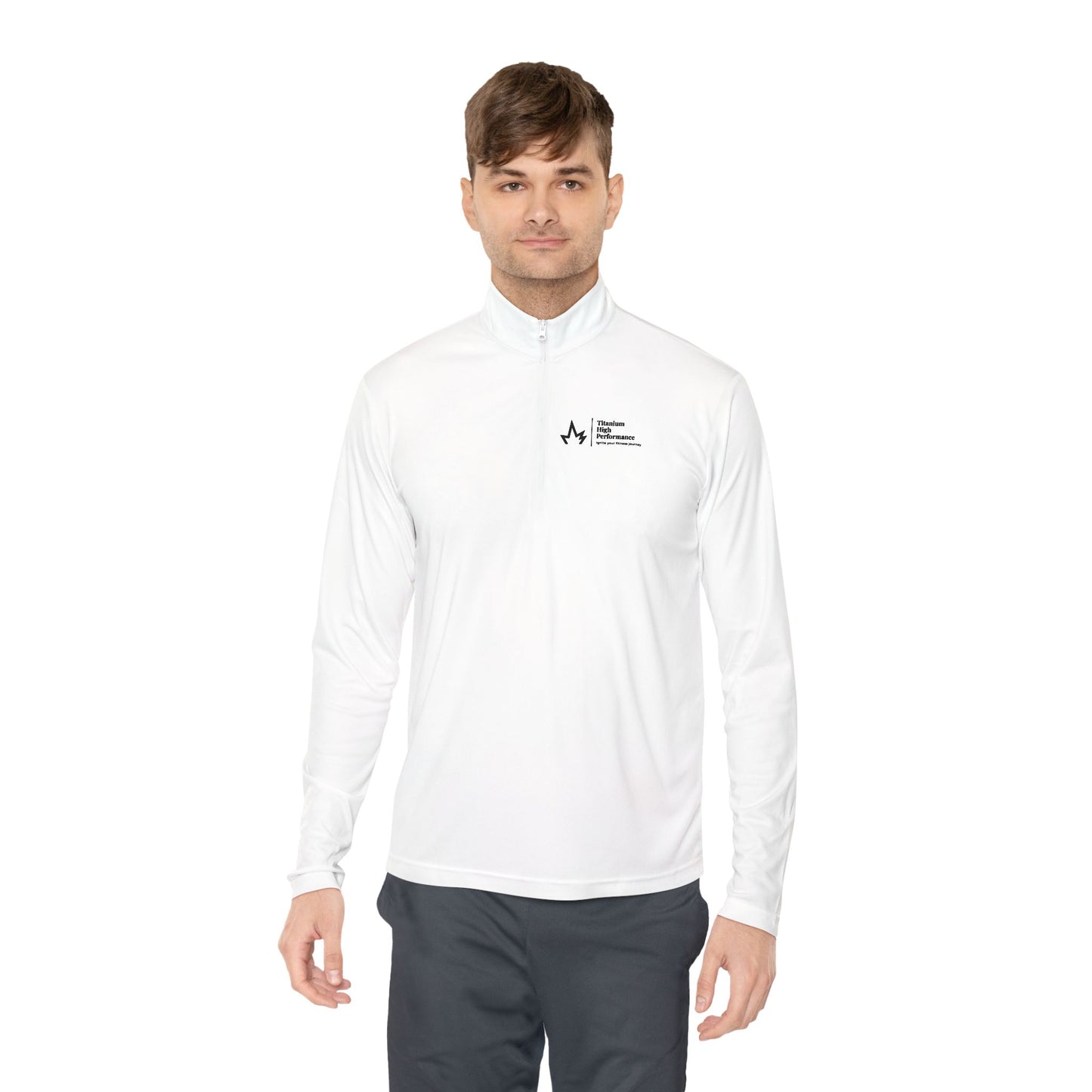 Titanium High Performance Unisex Quarter-Zip Pullover