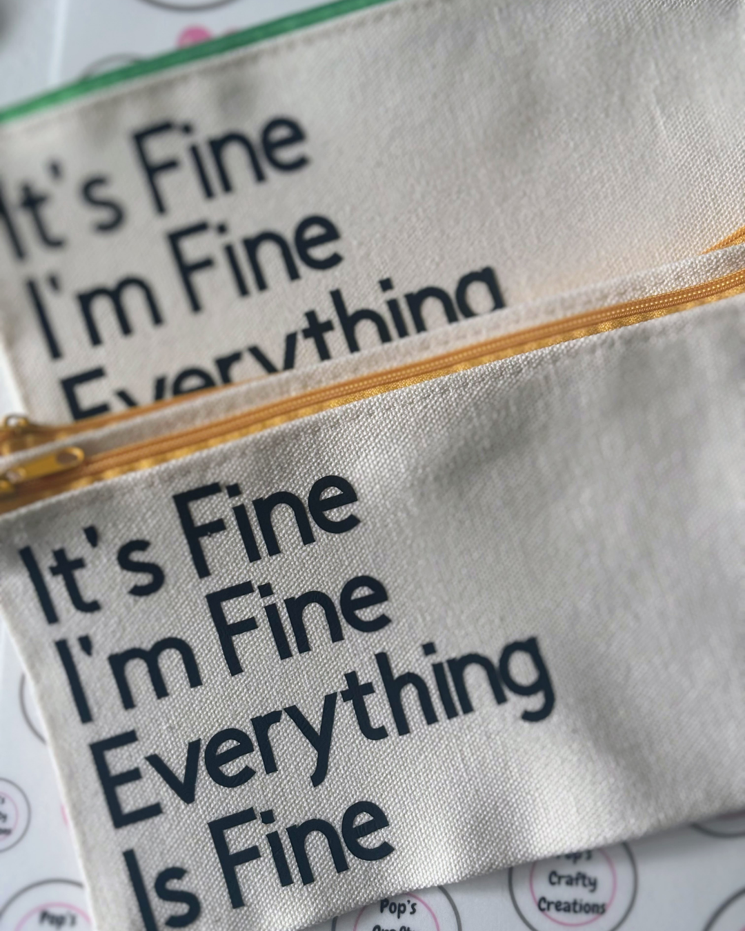 Canvas Make-Up Bag