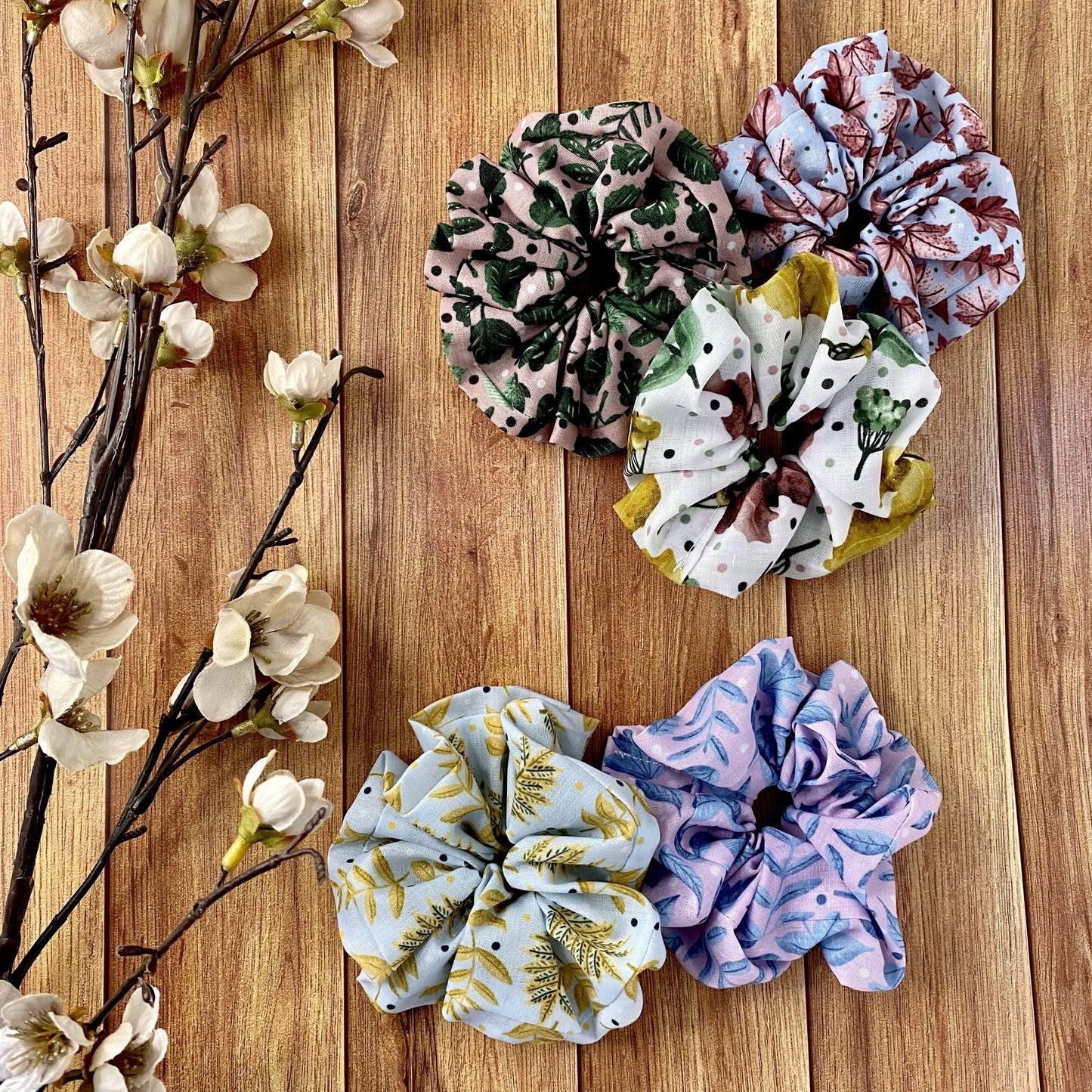 Set of 5 Scrunchies