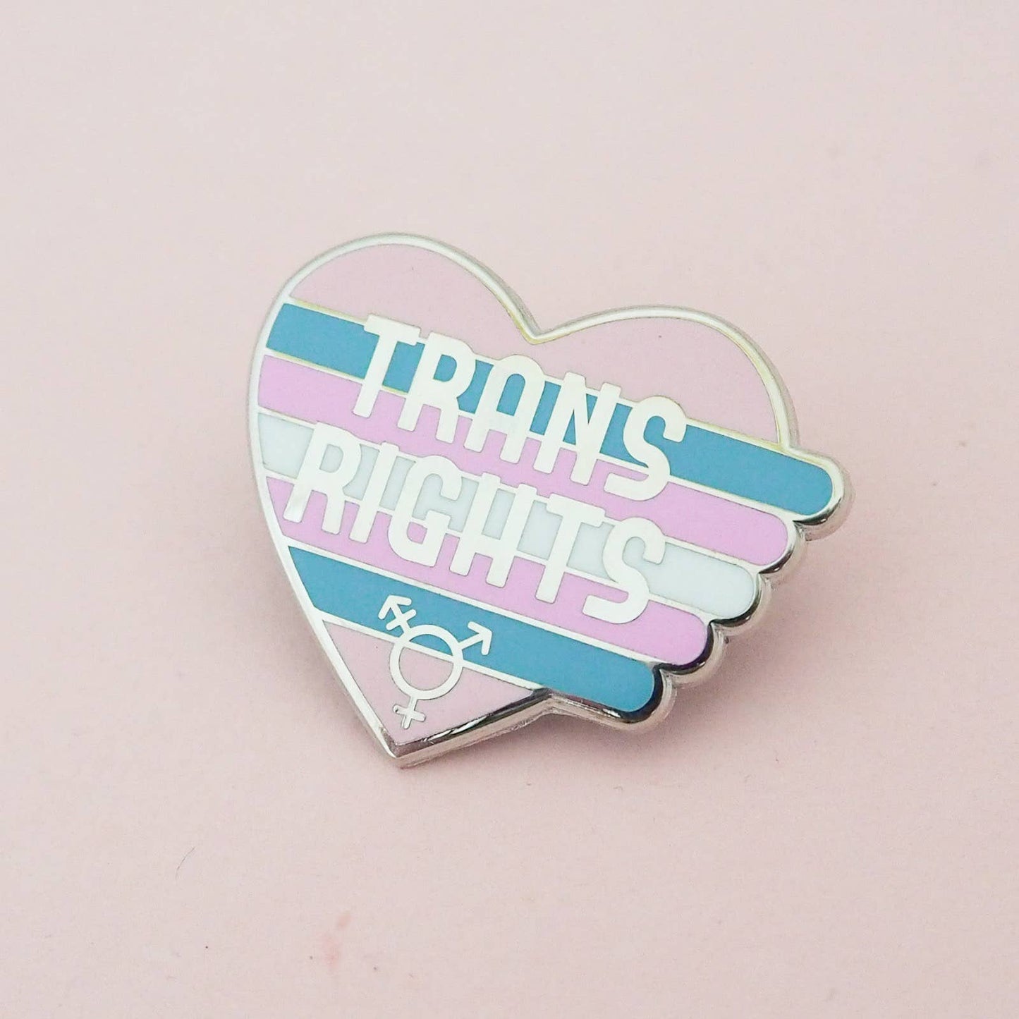 Trans Rights Enamel Pin