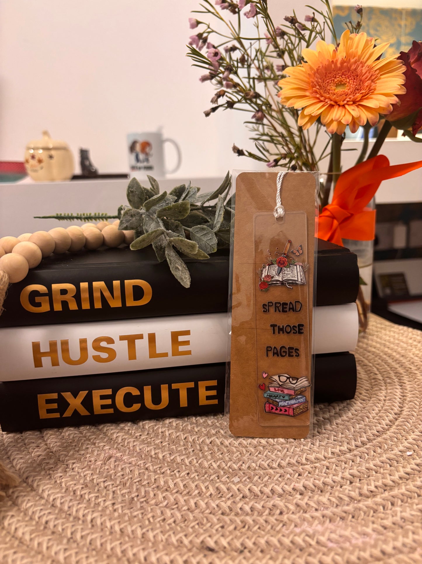 Acrylic Bookmark - Spicy Book Club Collection